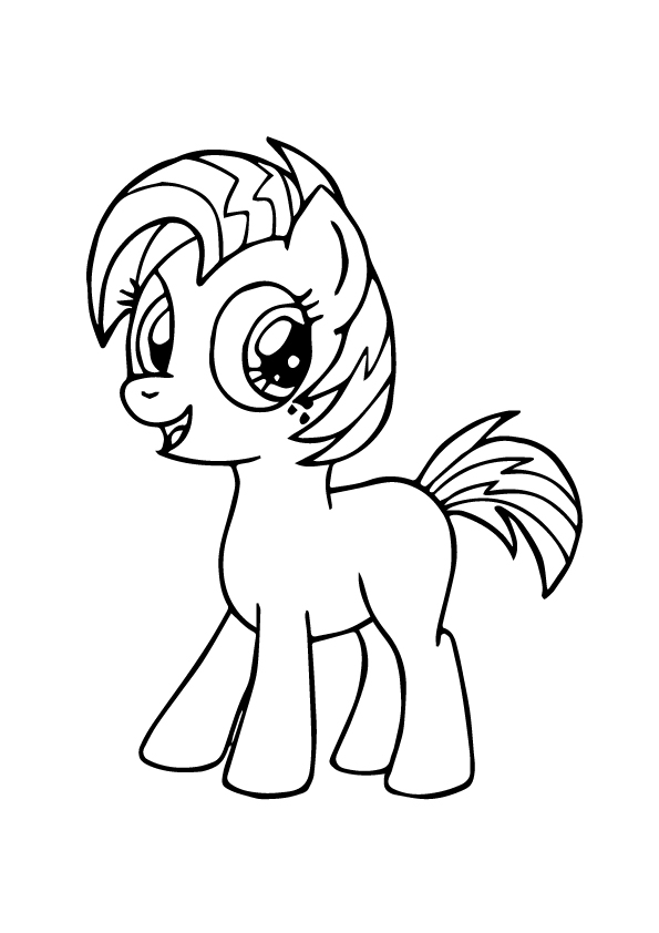 A Babs Seed My Little Pony Coloring Page