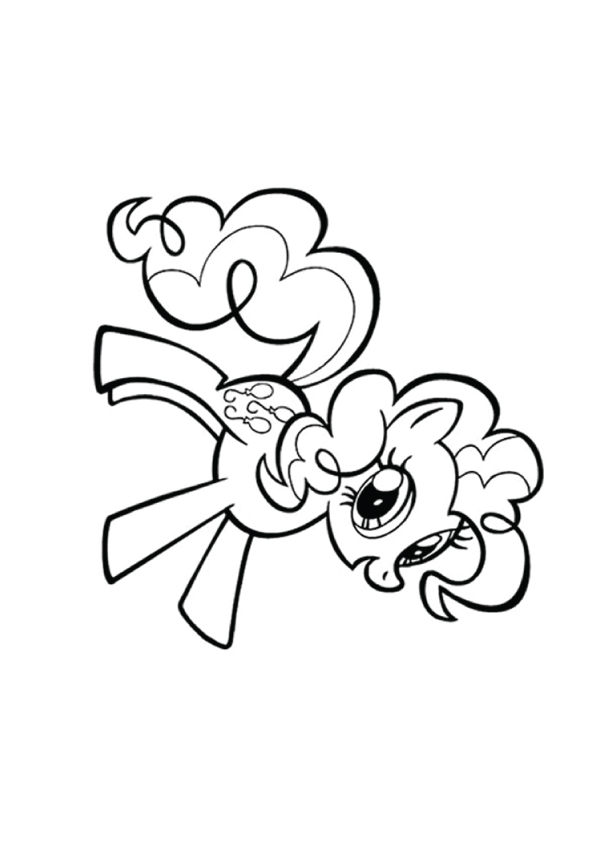 A Goldie Delicious My Little Pony Coloring Page