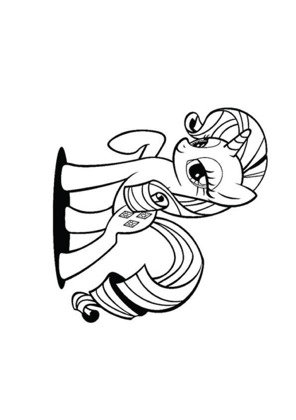 A Rarity My Little Pony Coloring Page