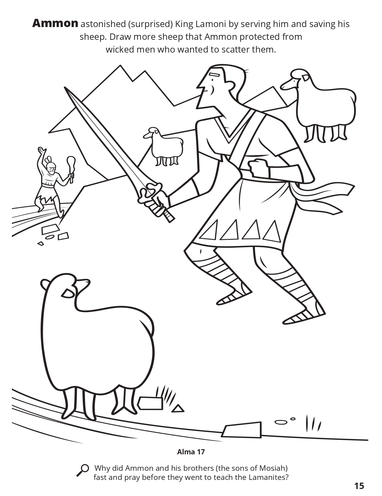 Ammon Astonished King Lamoni By Serving Him And Saving His Sheep