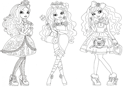 Apple White Briar Beauty Blondie Locks Ever After High