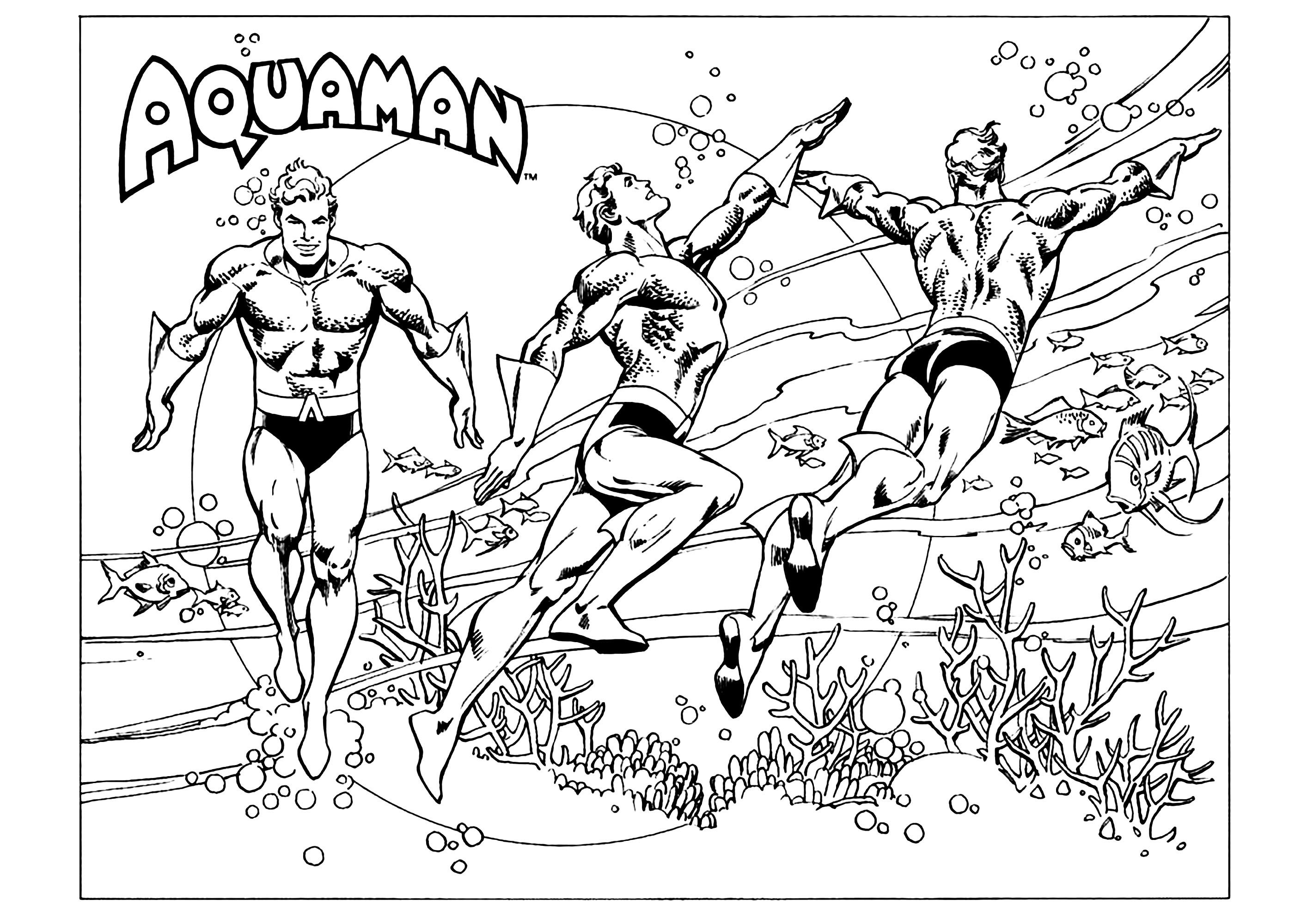 Aquaman Super Hero For Kids