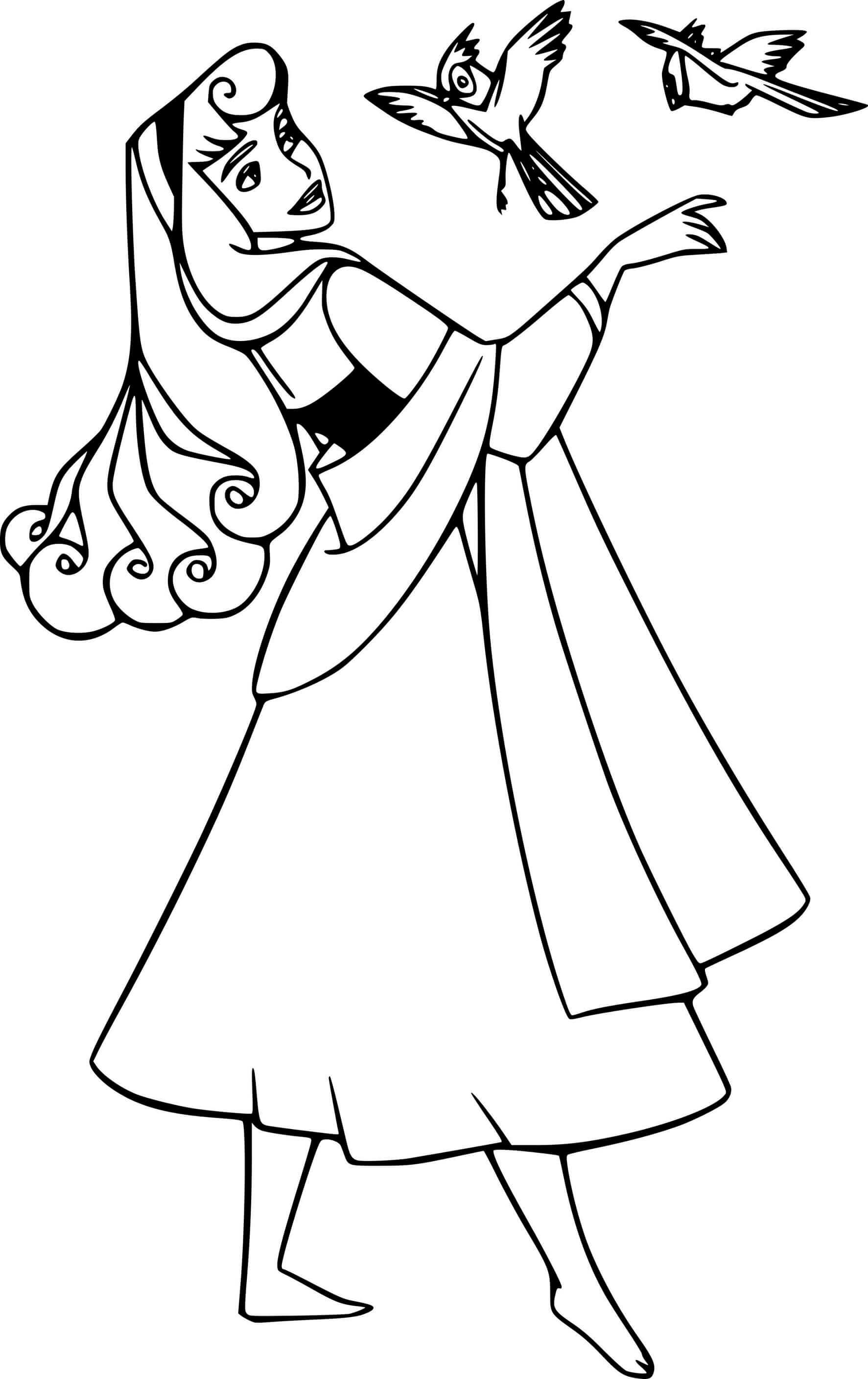 Princesses Aurora Coloring Pages   Coloring Cool