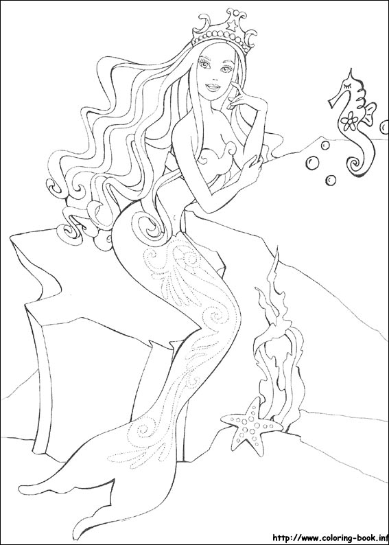 Barbie_66 Coloring Page