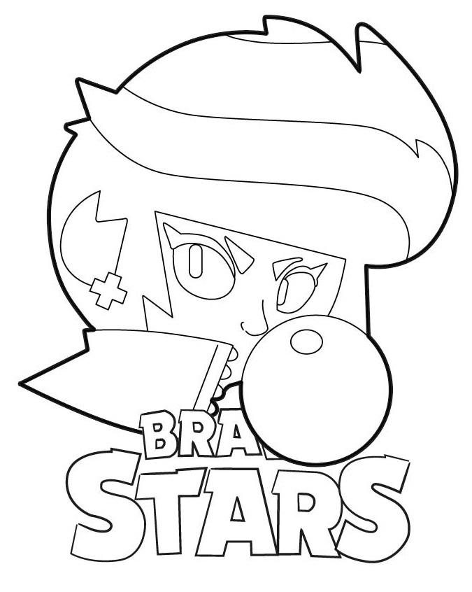 Brawl Stars Bibi Gum