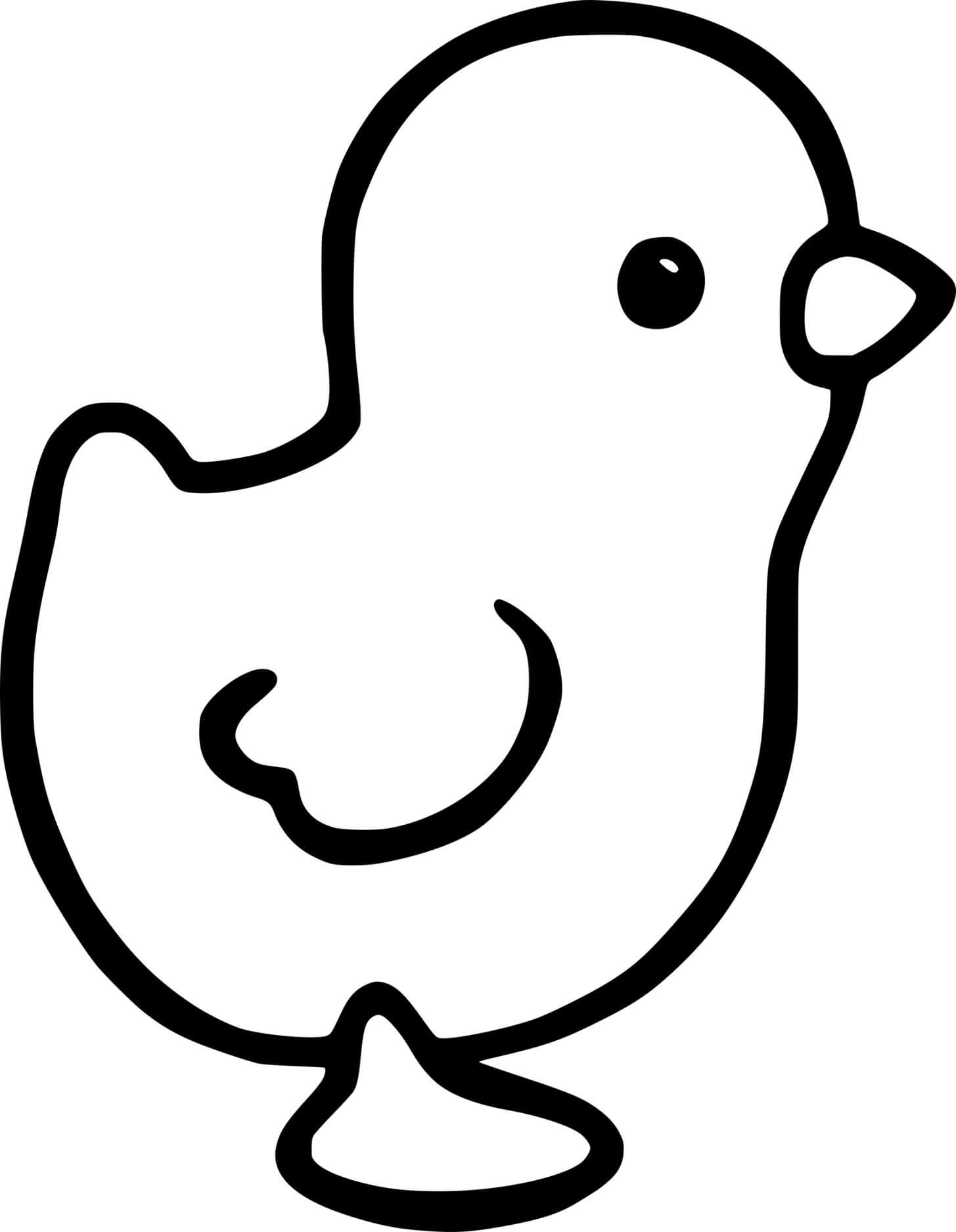 Chick Outline