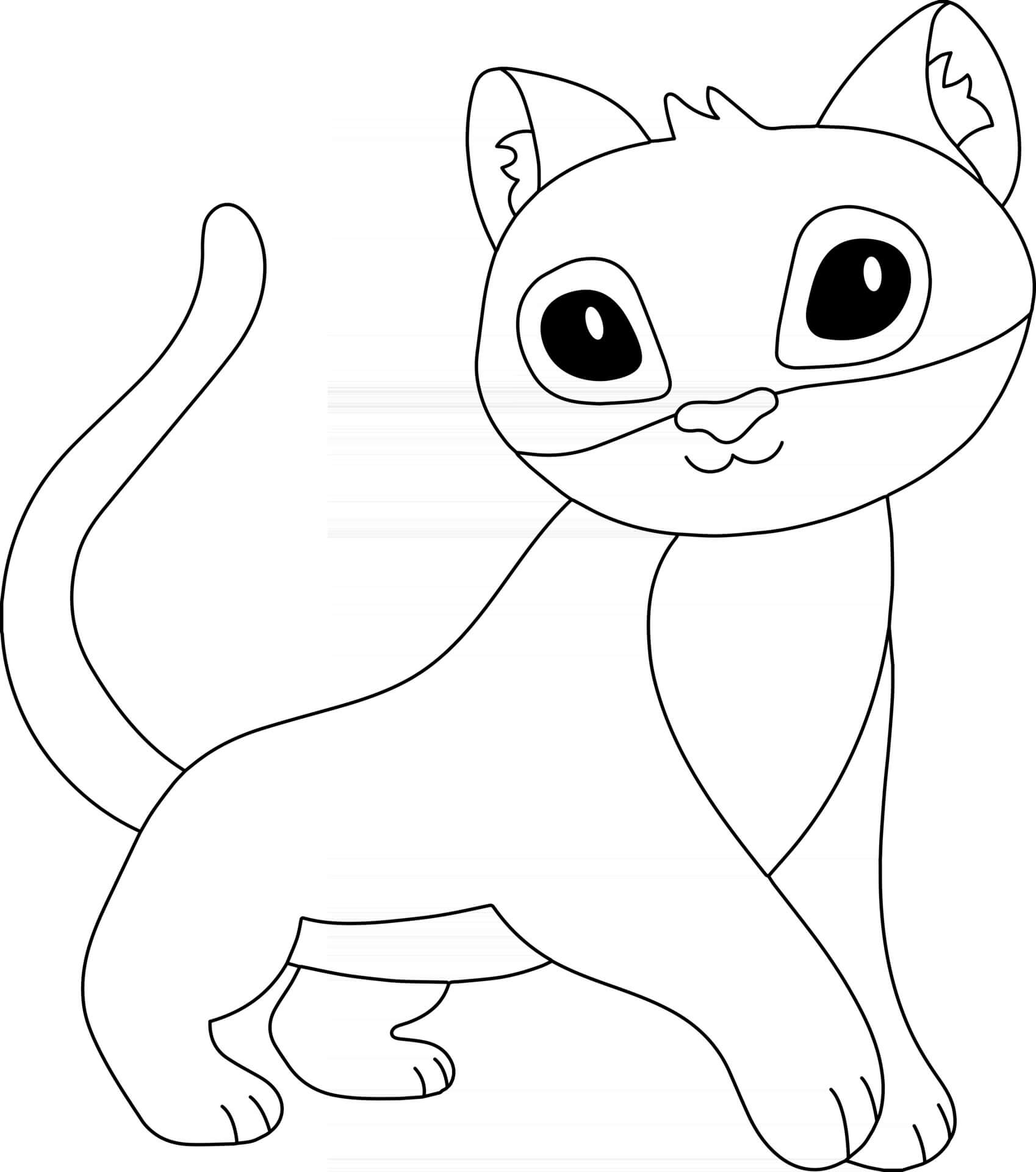 Cougar Coloring Page