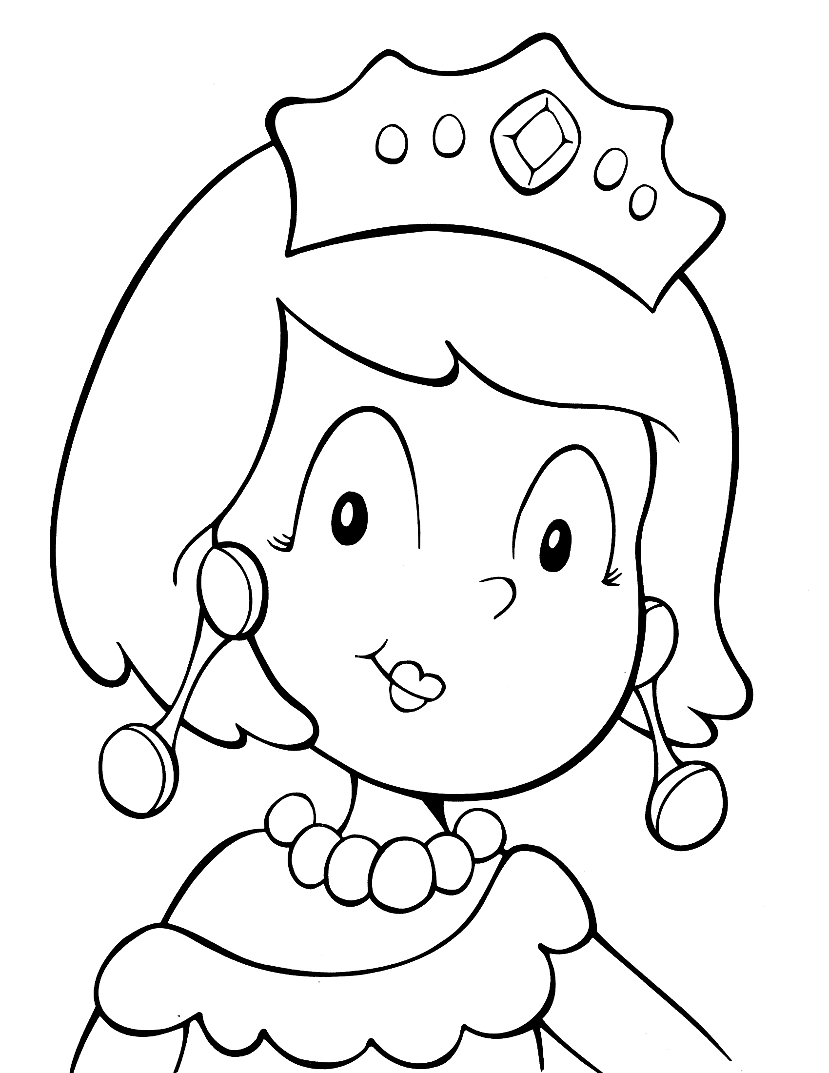 Crayola Princess Coloring Page
