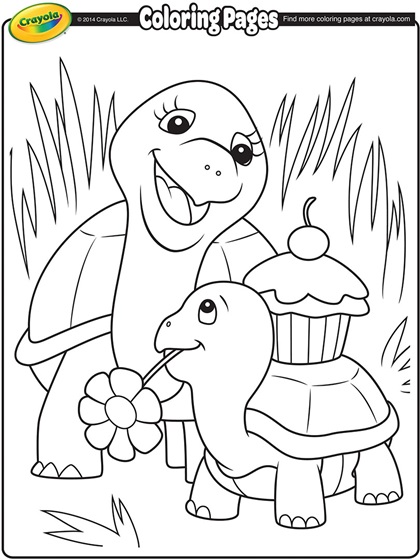 Crayola Animal Turtle Mommy