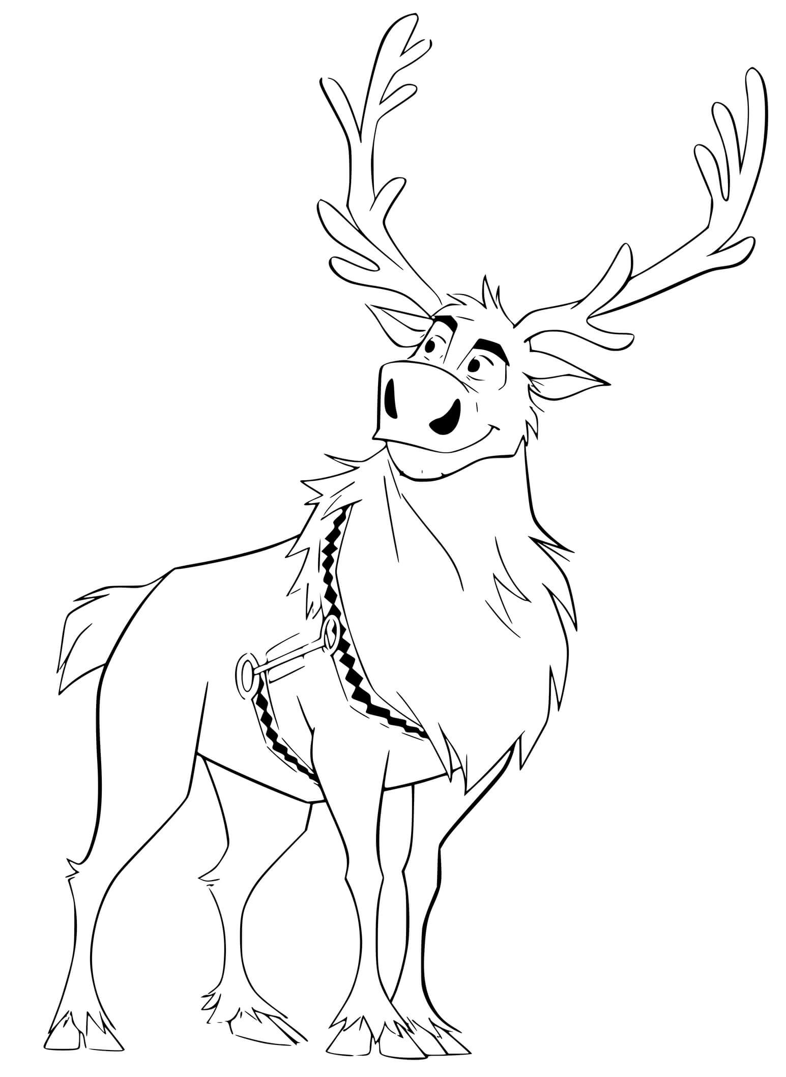 Cute Reindeer Sven