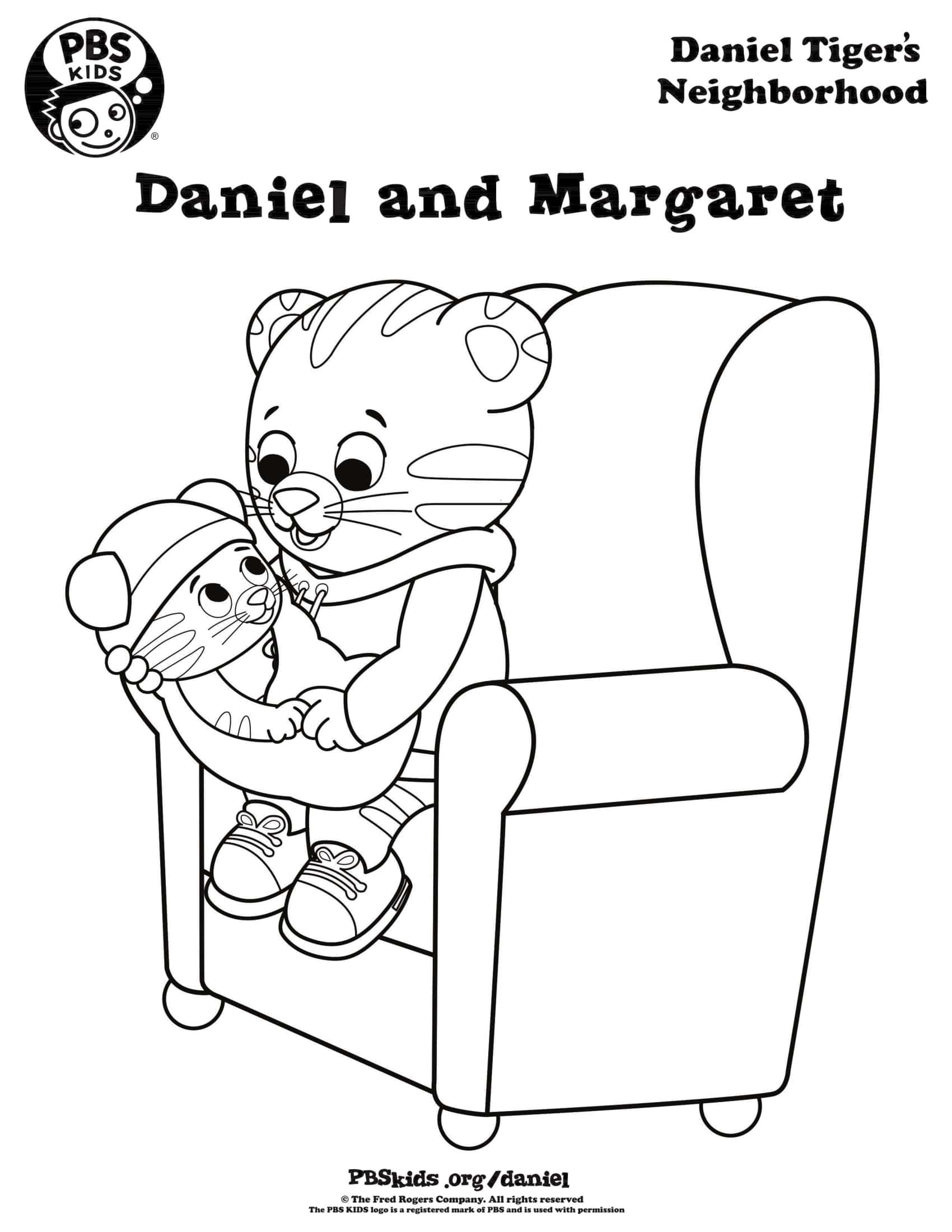 Daniel Tiger Baby Chair Min