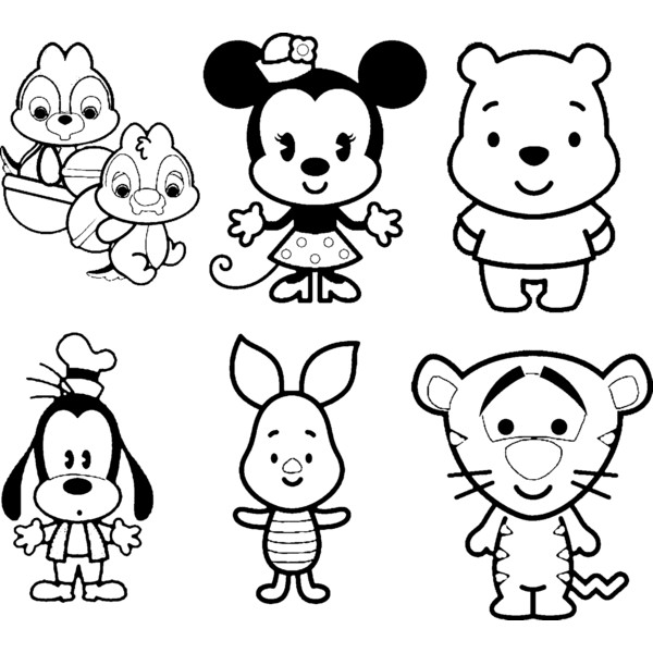 Disney Cuties Tsum Tsum Kids