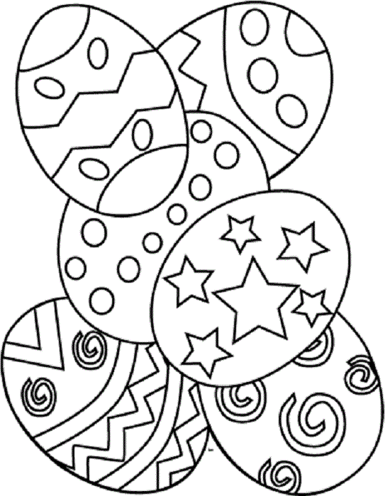 Easter Sheets For Kids Coloring Page