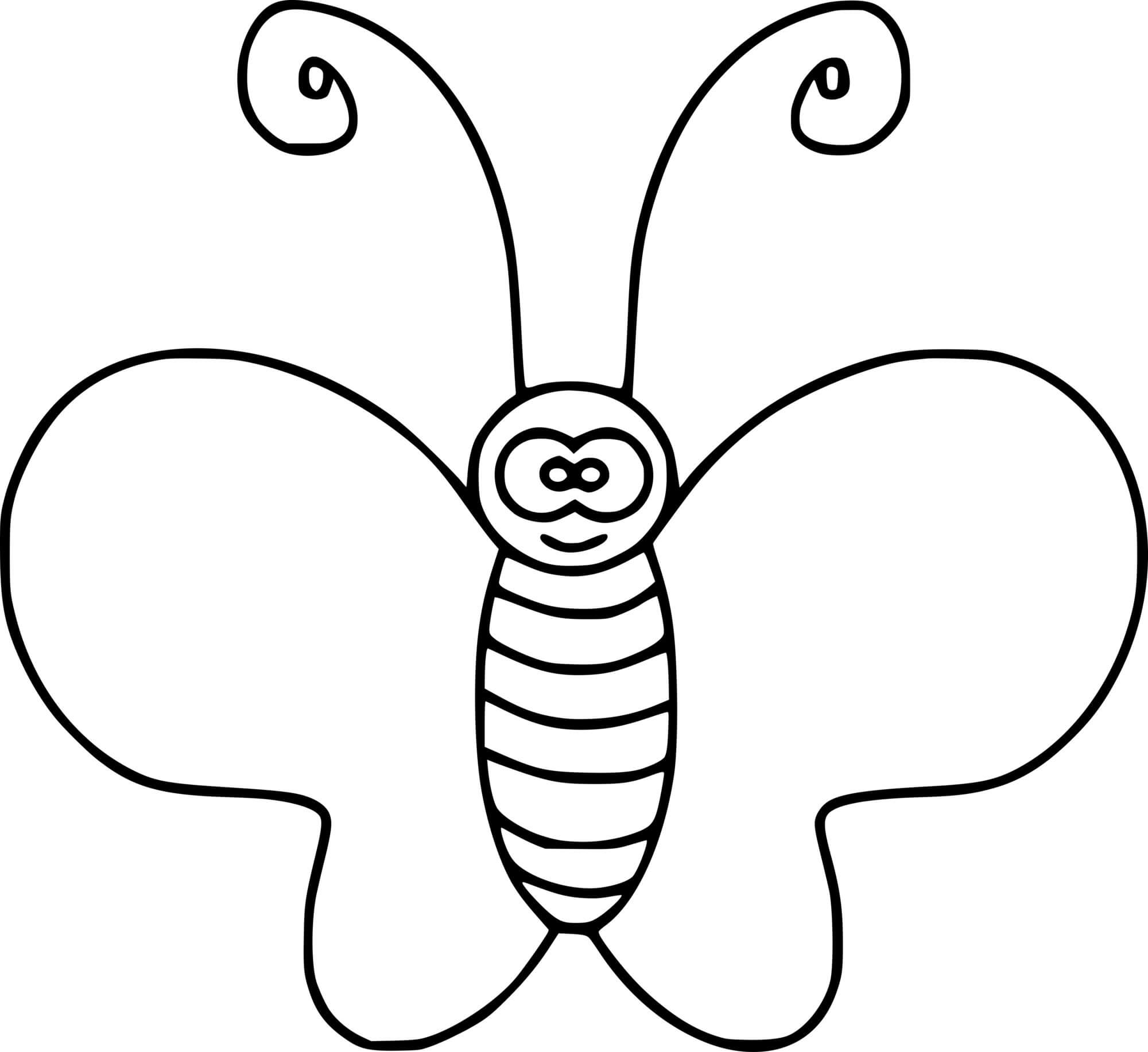 Easy Cute Butterfly