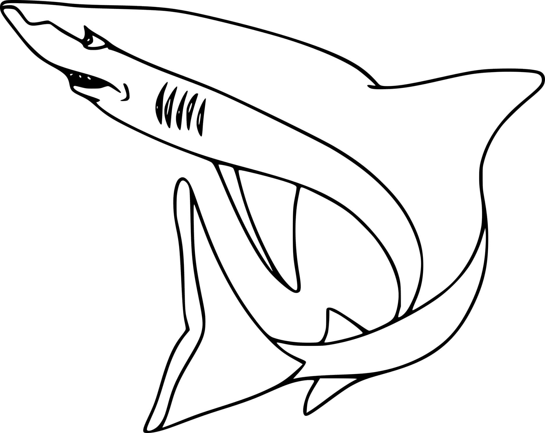 Easy Mako Shark