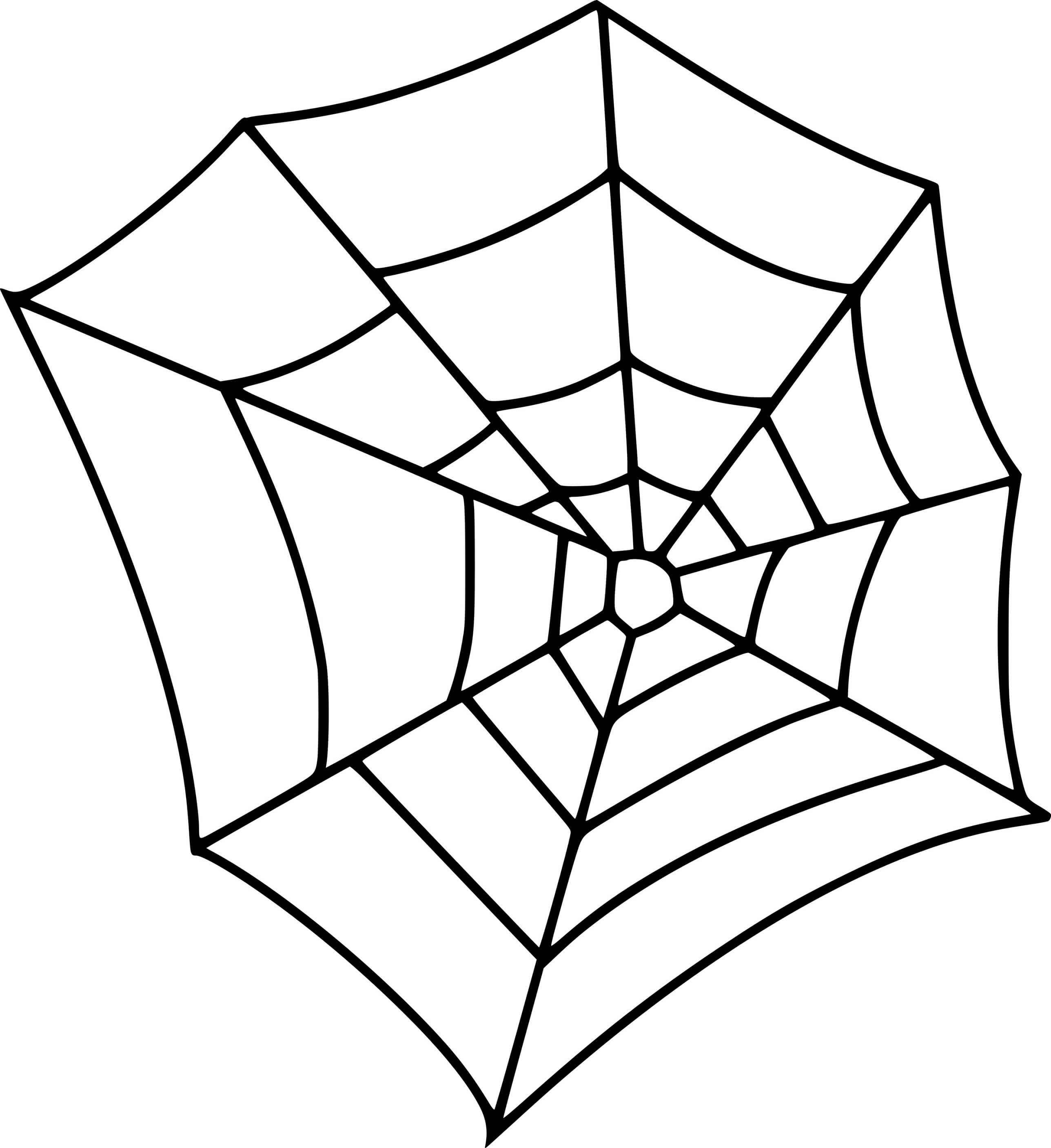 Easy Spider Web