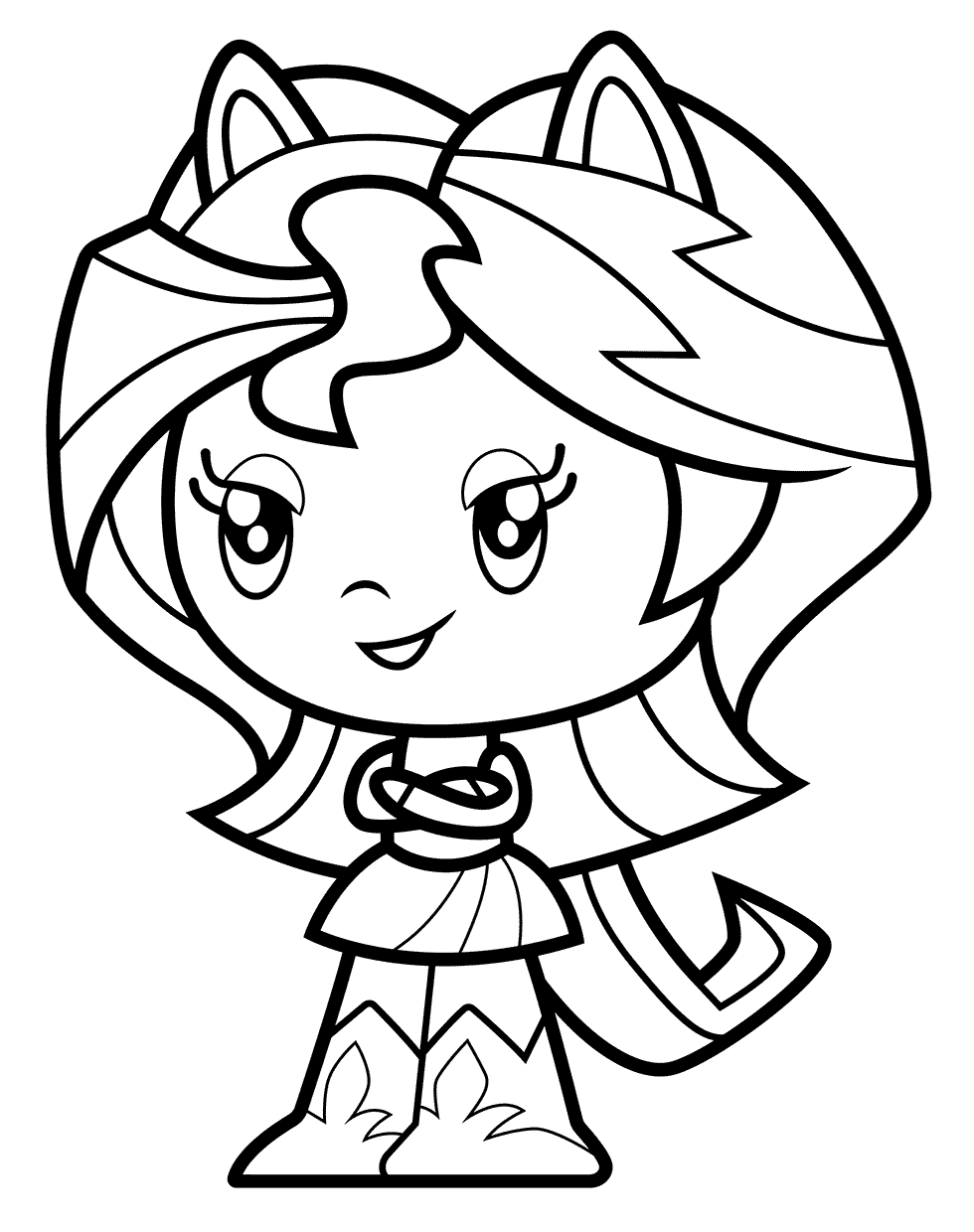 Equestria Girl Cutie Sunset Shimmer