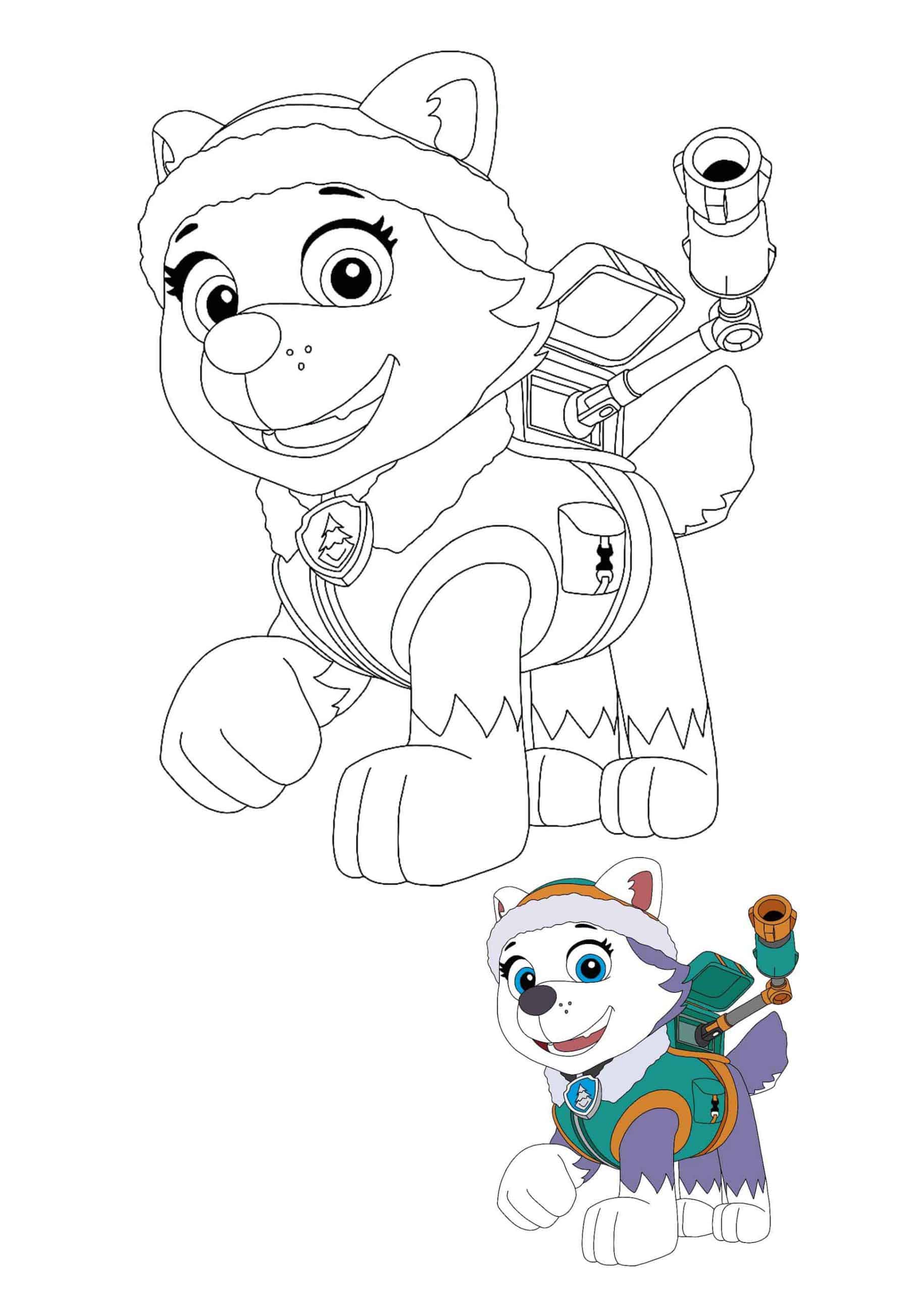 Everest Coloring Page