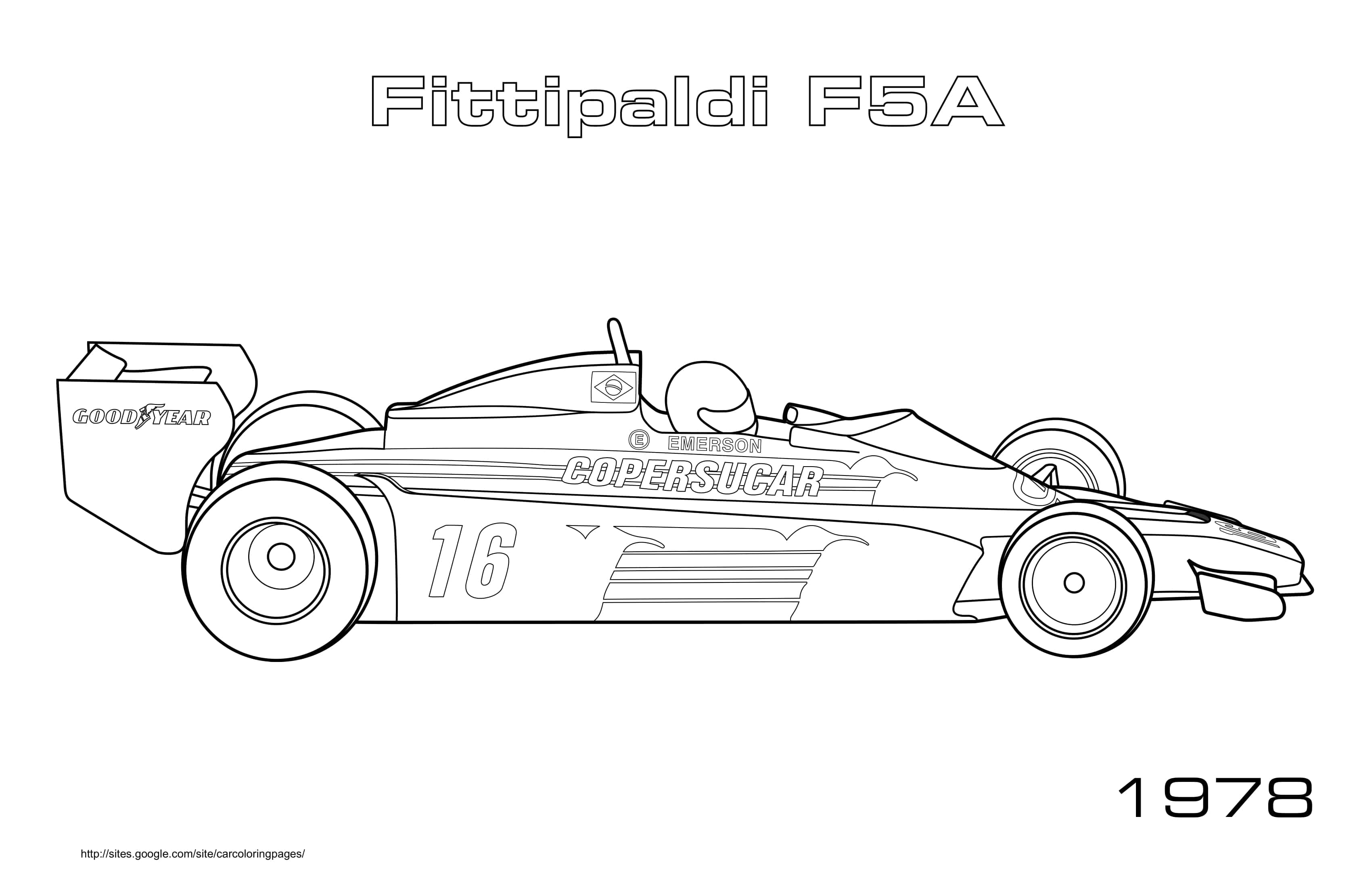 F1 Fittipaldi F5a 1978
