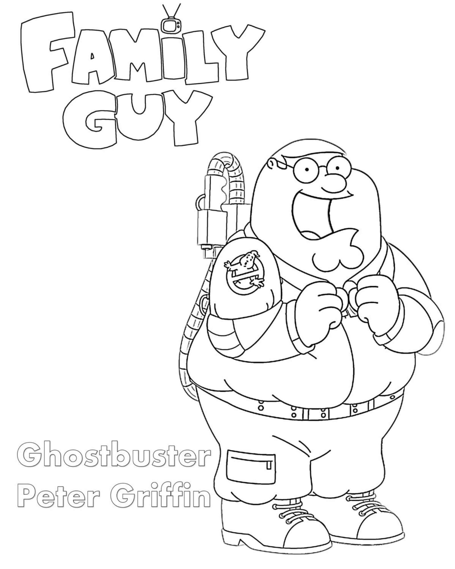 Family Guy Ghostbuster Peter