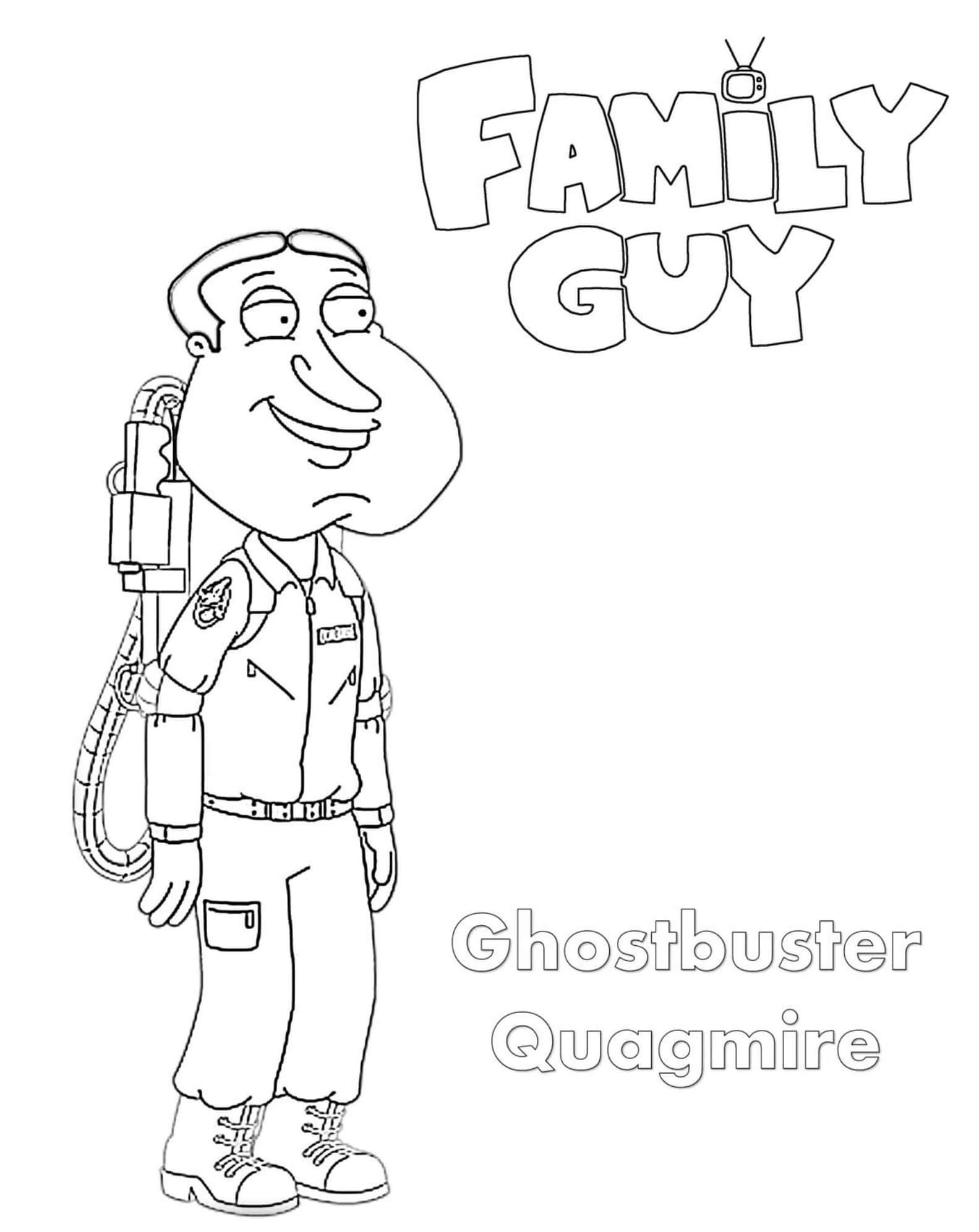 Family Guy Ghostbusters Quagmire