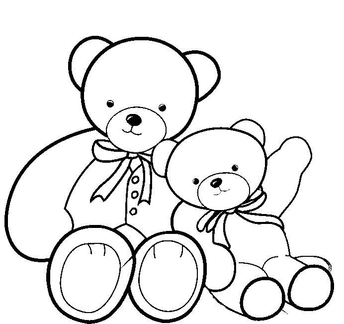 Fancy Teddy Bear With Kid