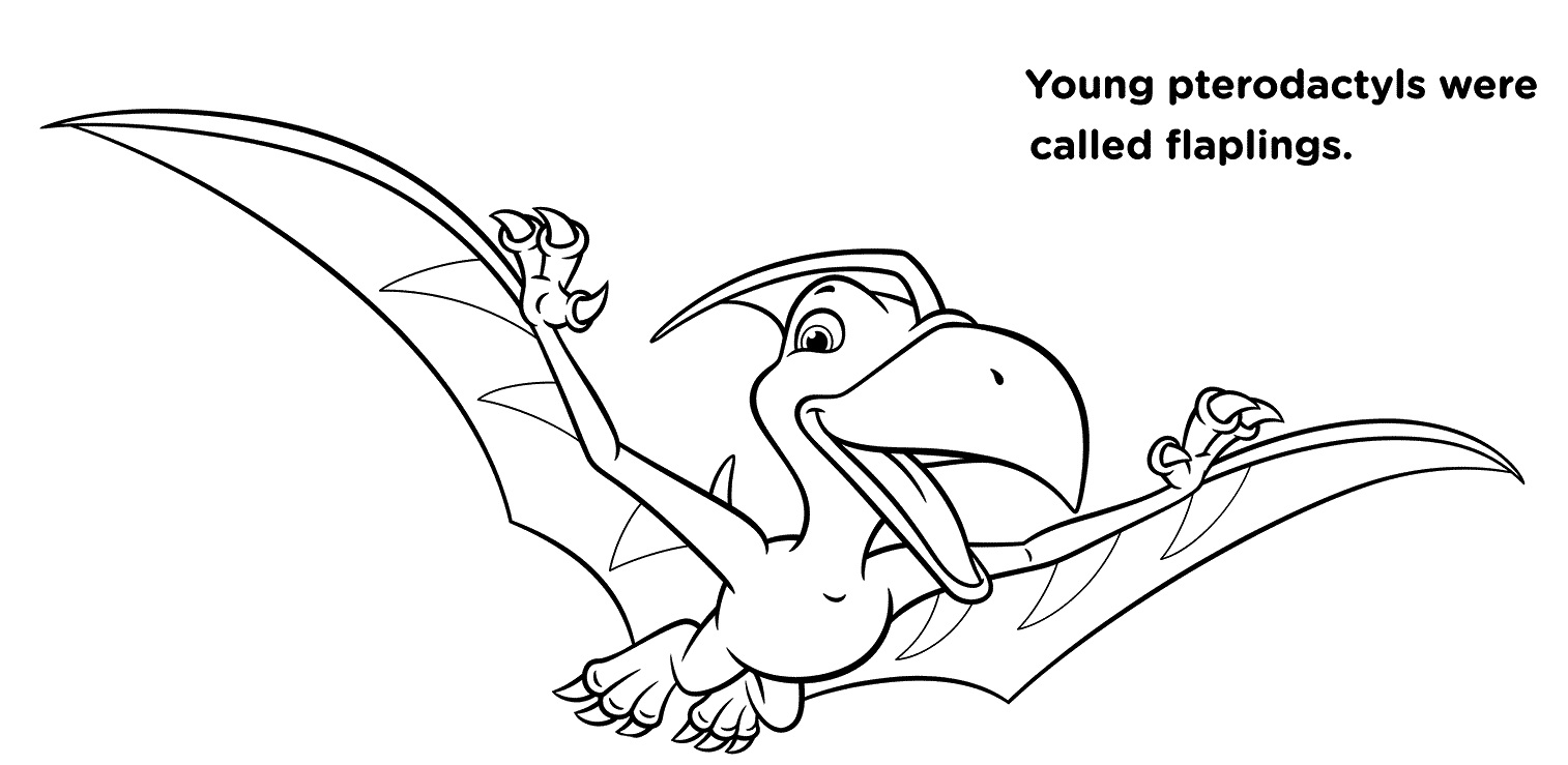 Flying Dinosaur Pterodactyl Page