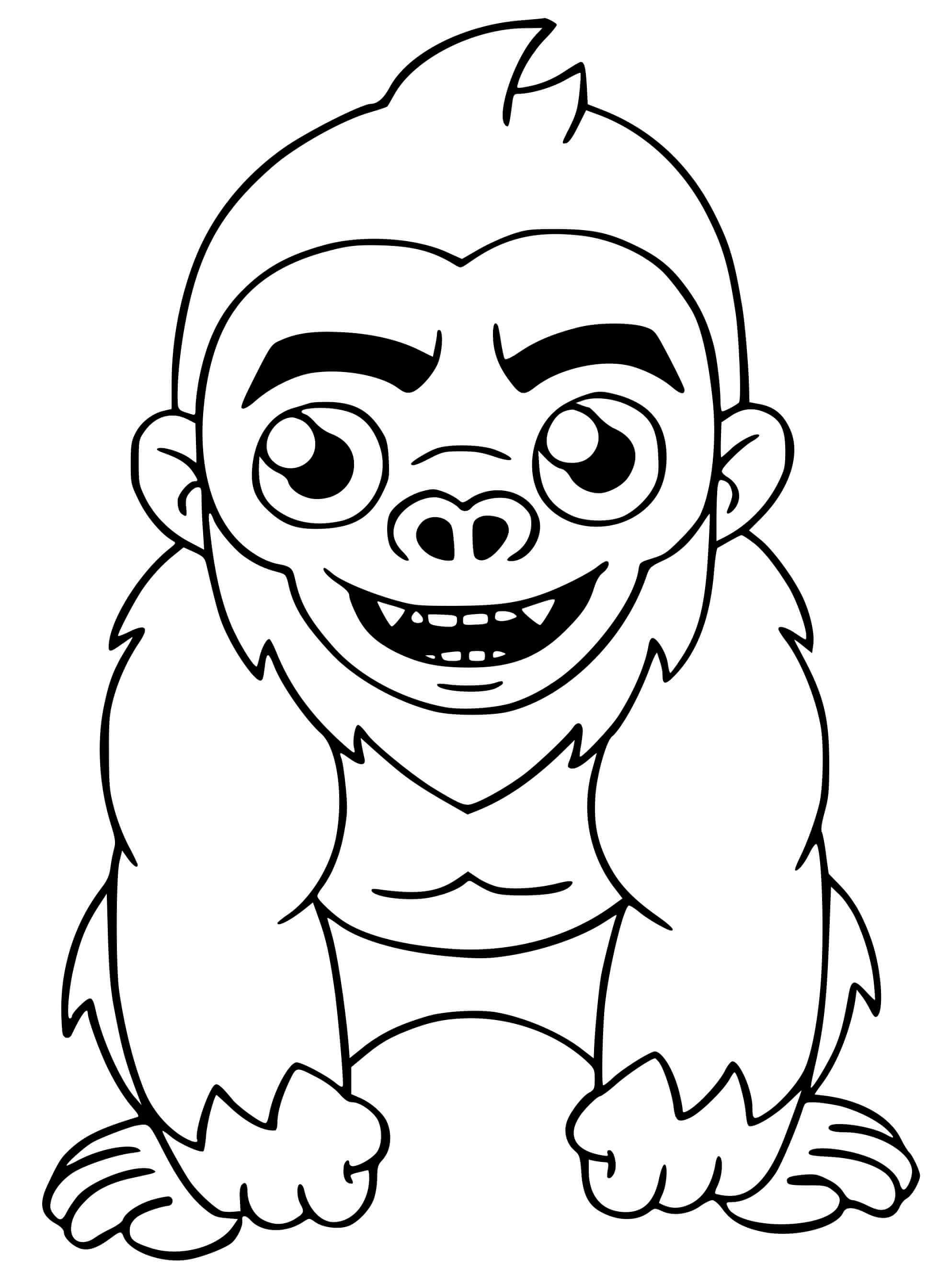 Fortnite Beast Boy Monkey Skin Coloring Pages   Coloring Cool