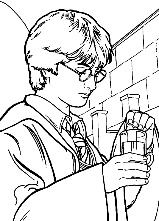 Free Harry Potter Coloring Sheets