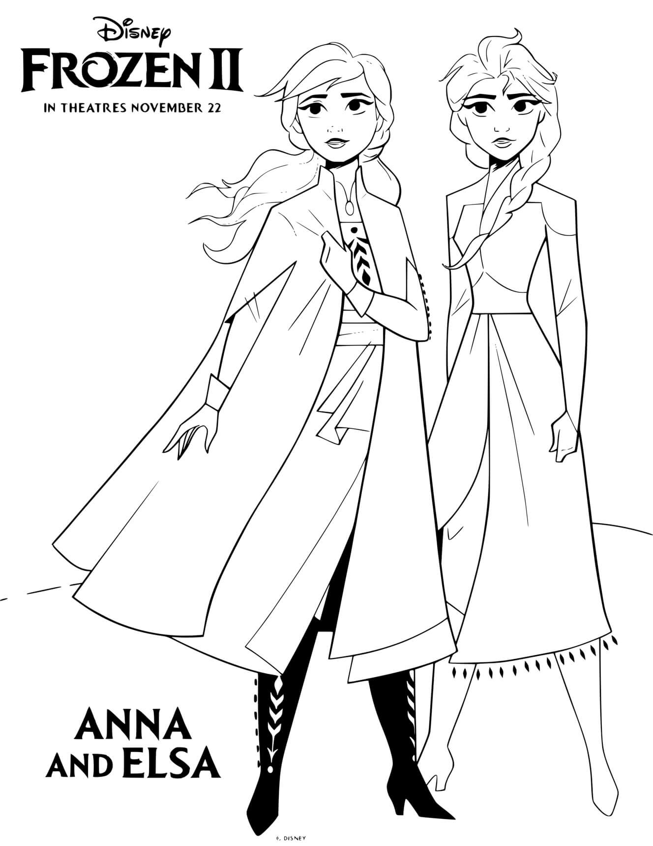 Frozen 2 Anna And Elsa
