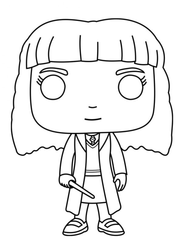 Funko Pops Hermione Granger Harry Potter Coloring Page