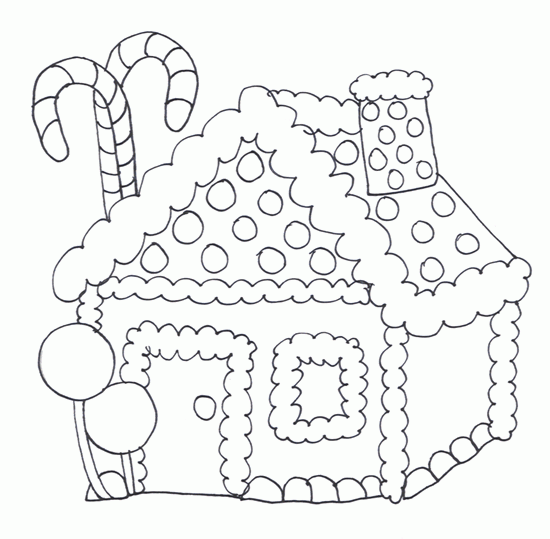 Gingerbread House For Kids