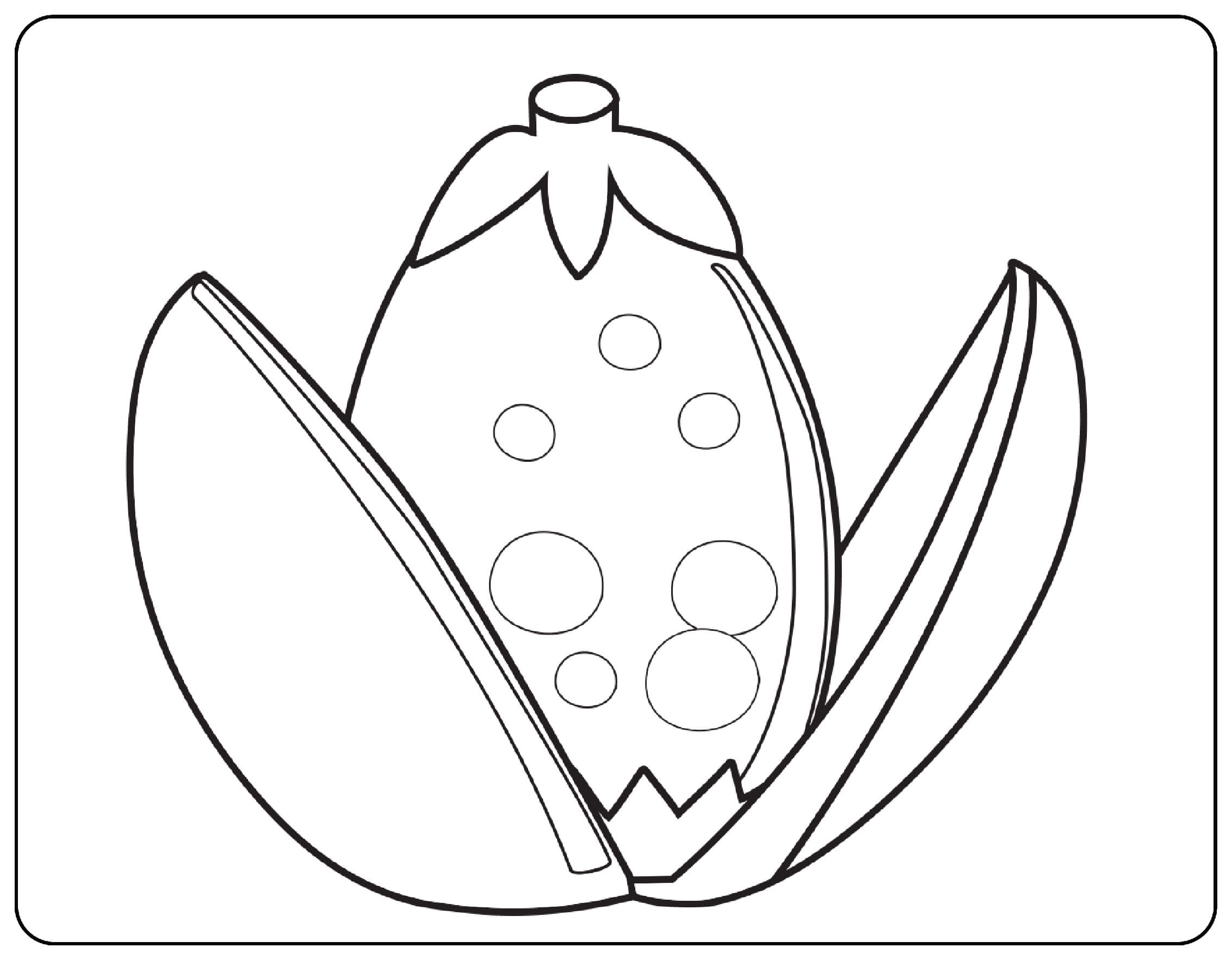 Golden Egg Coloring Page