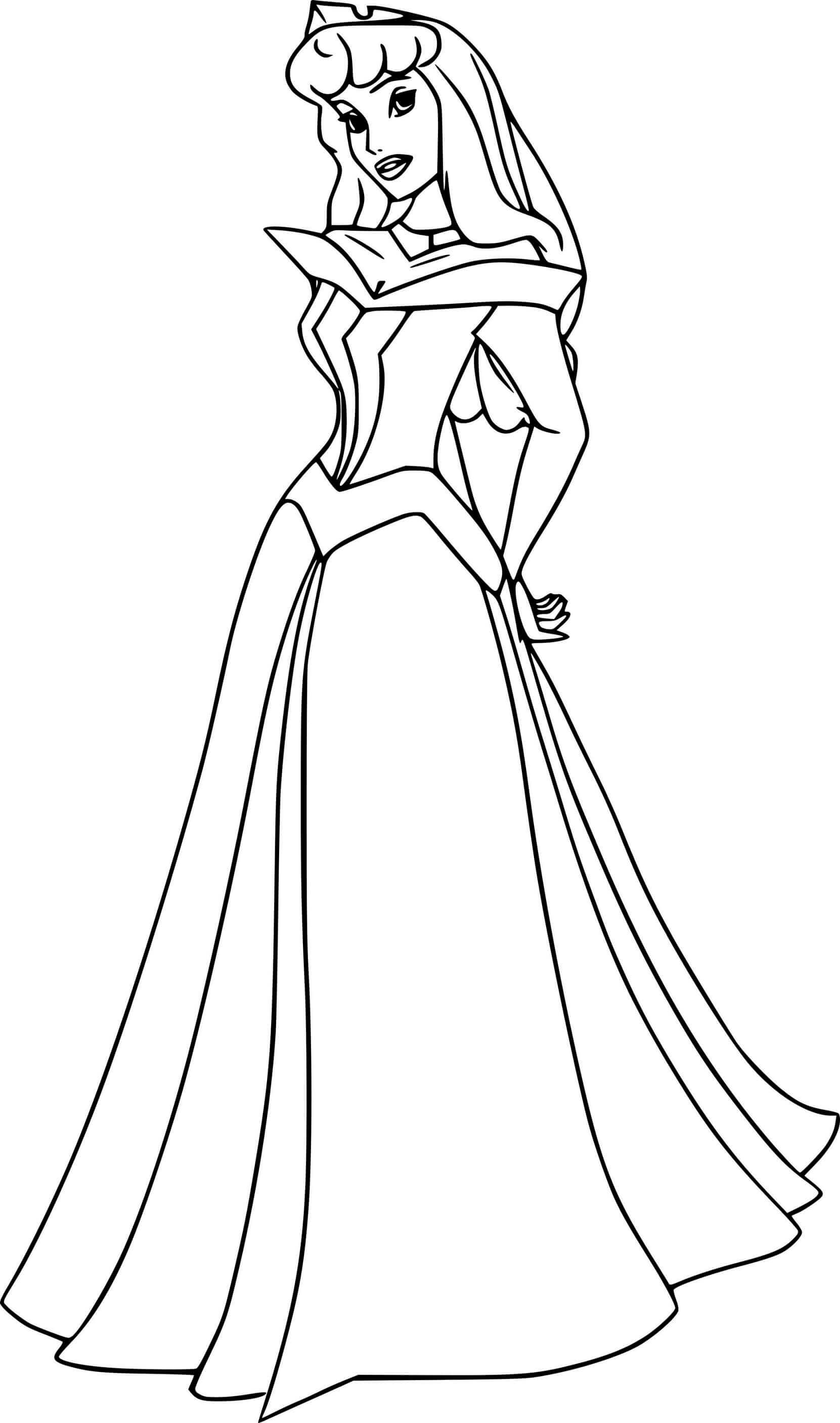 Gorgeous Aurora Coloring Pages   Coloring Cool