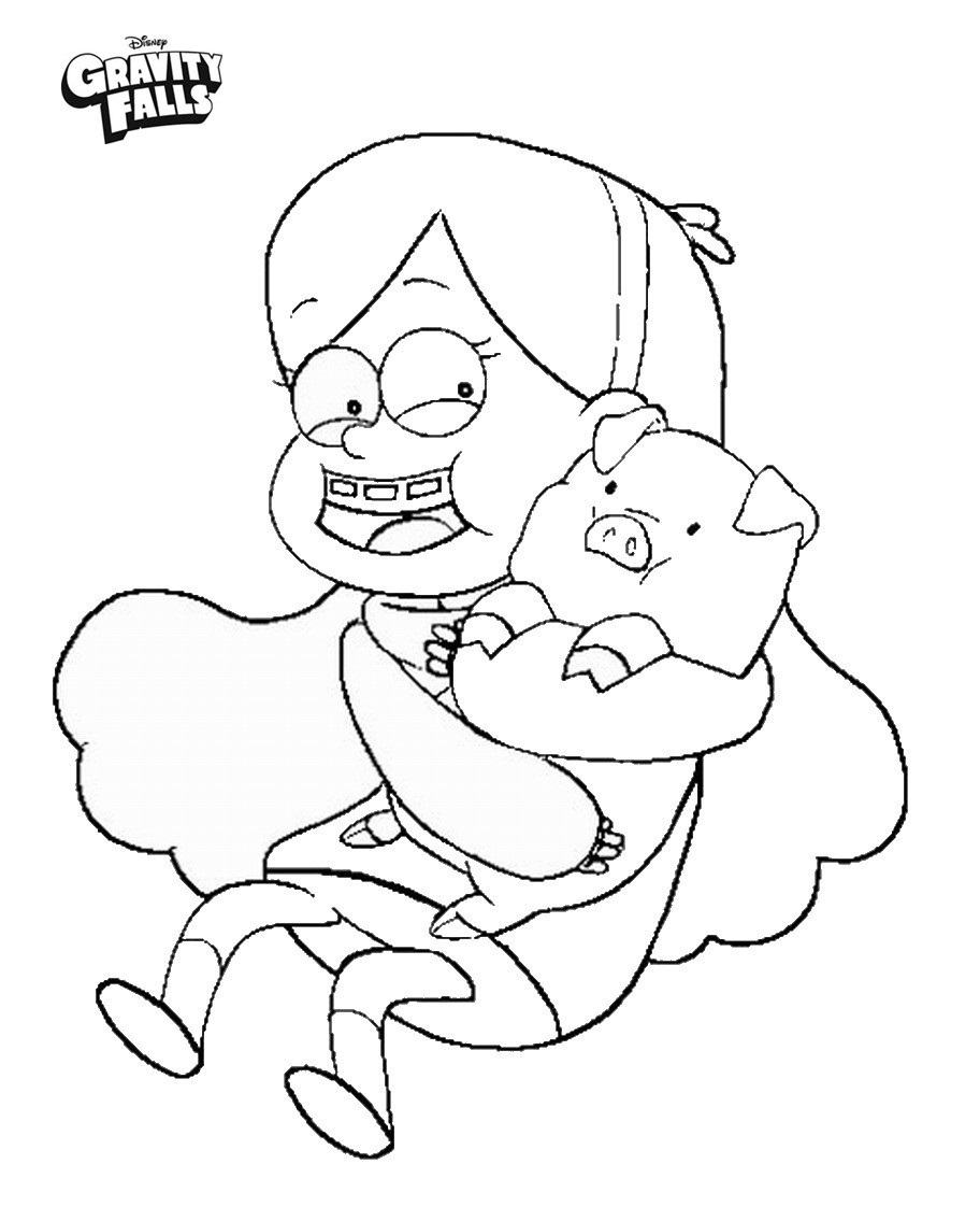 Gravity Falls Mabel And Waddles