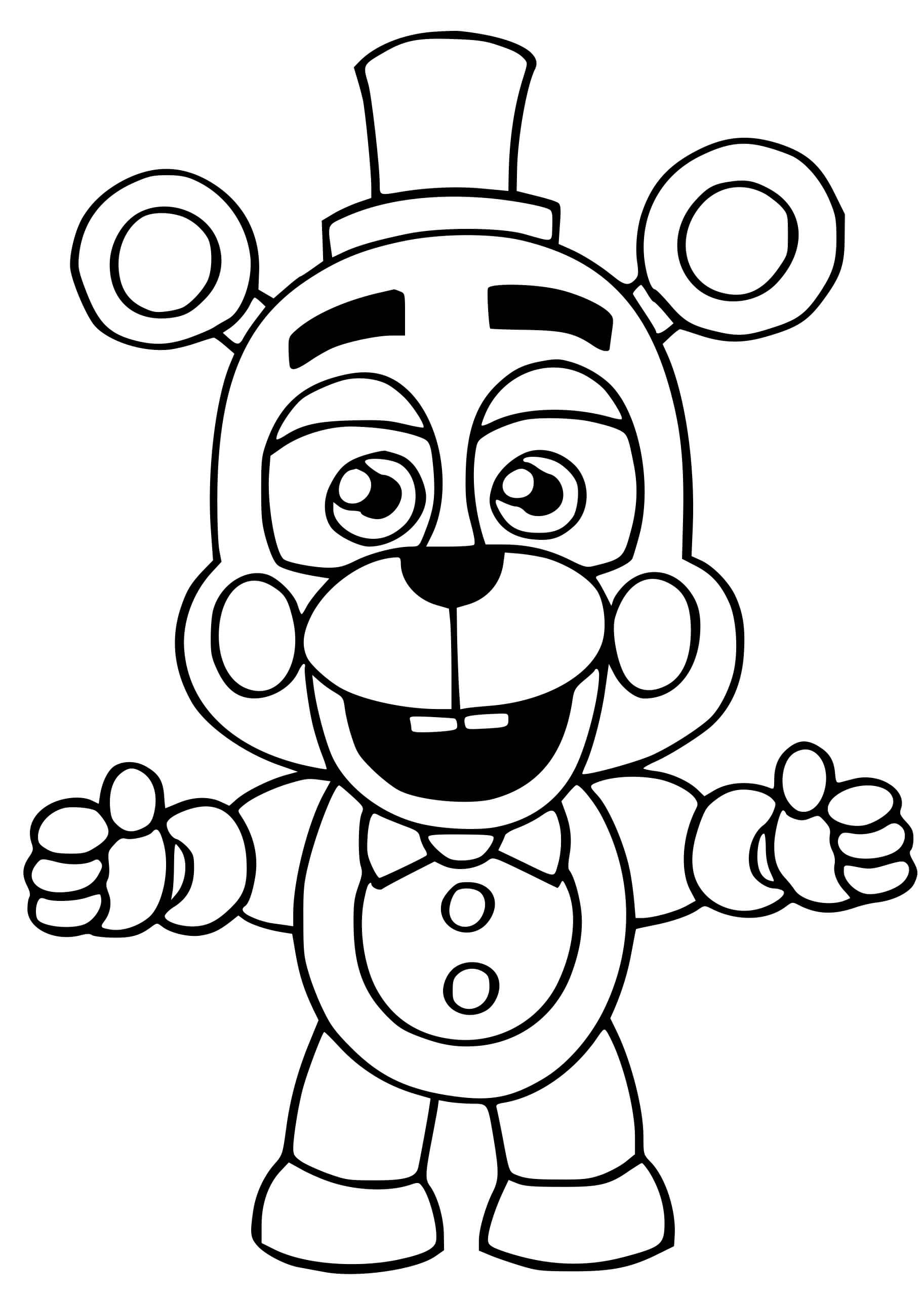 Helpy Coloring Page