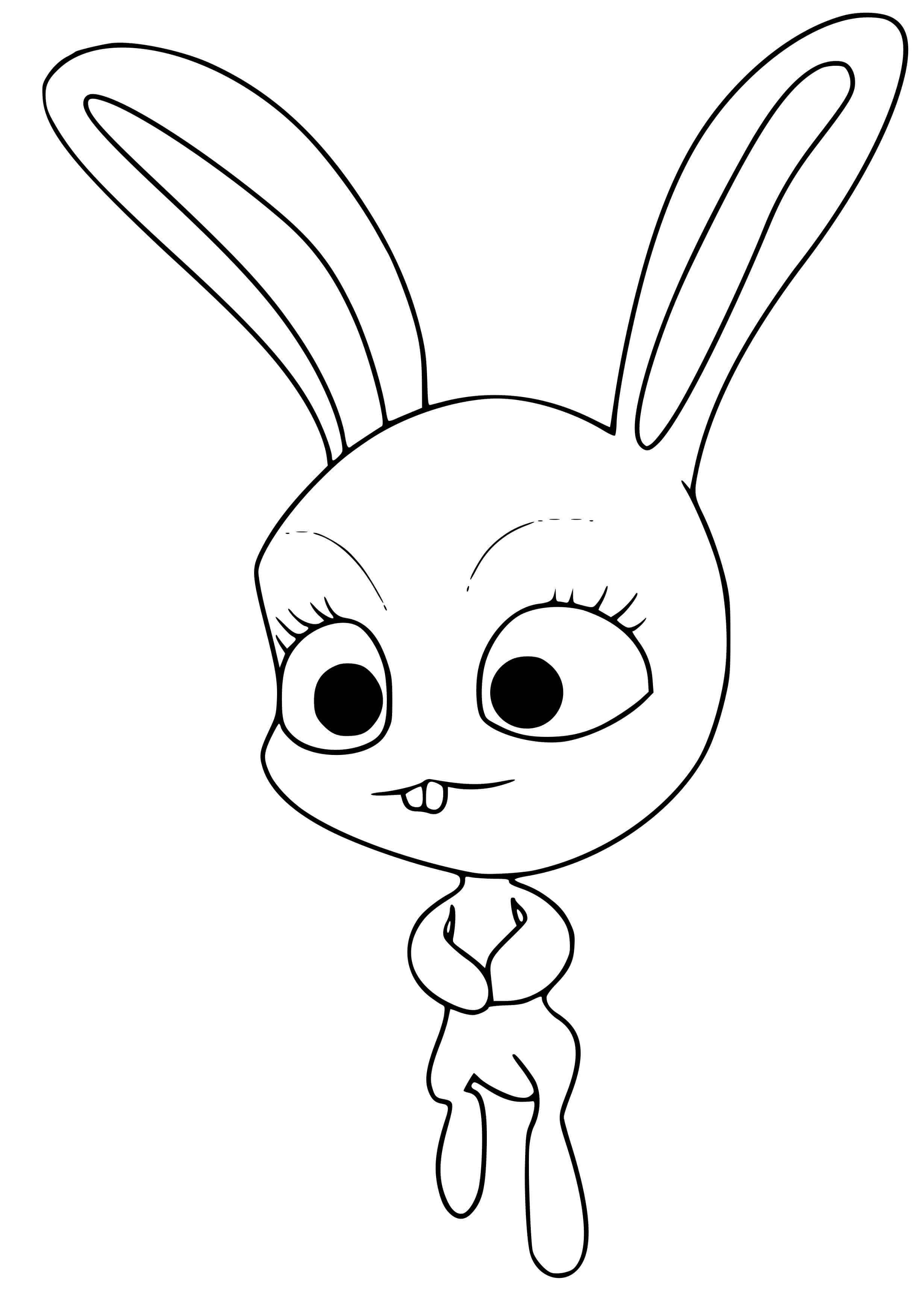Kwami Fluff Coloring Page