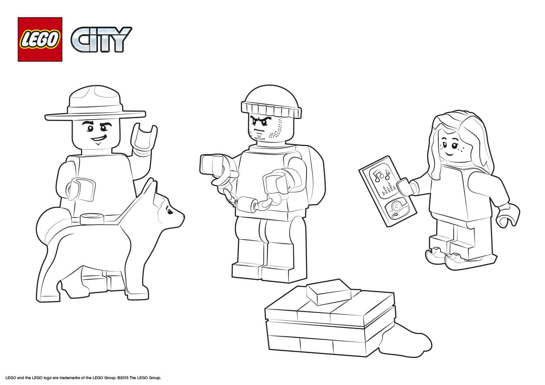 Lego City Cherif And Prisoner