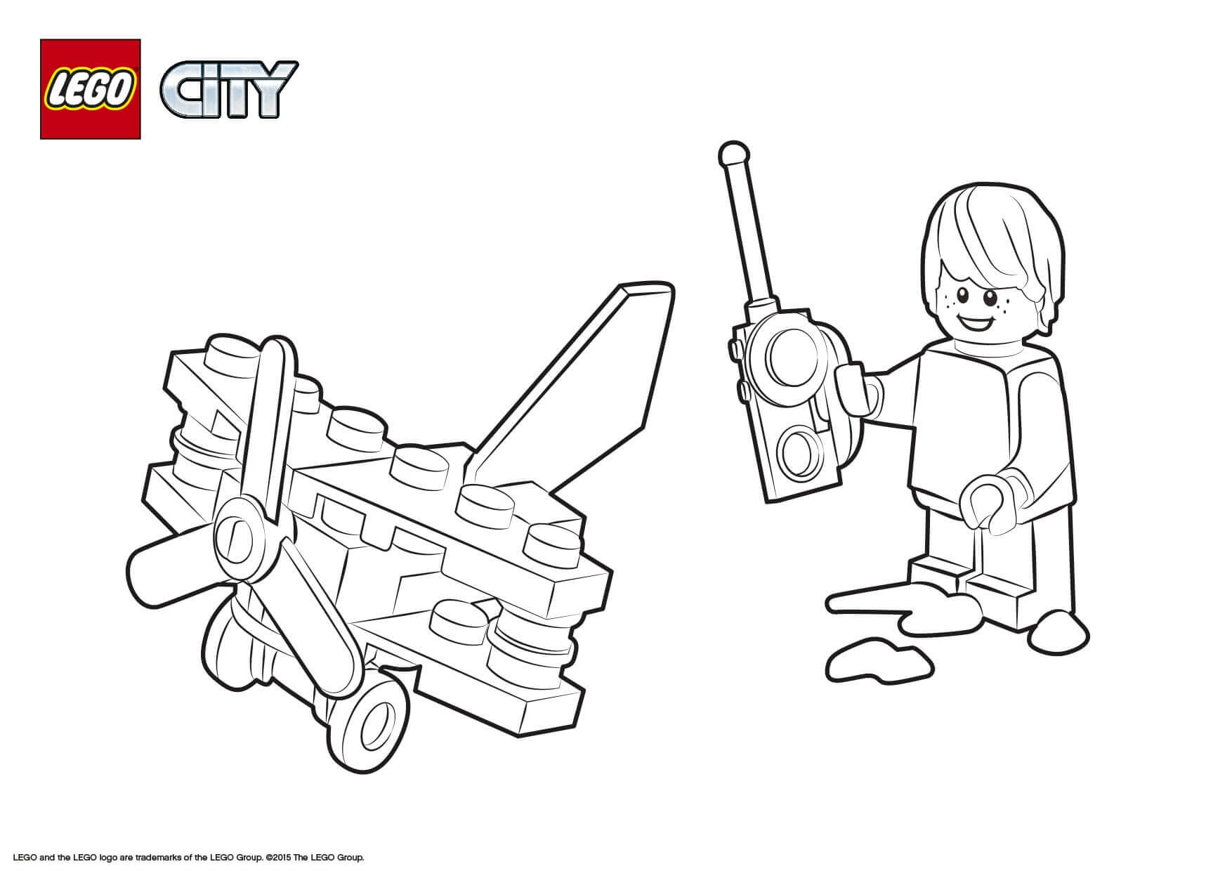 Lego City Small Plane