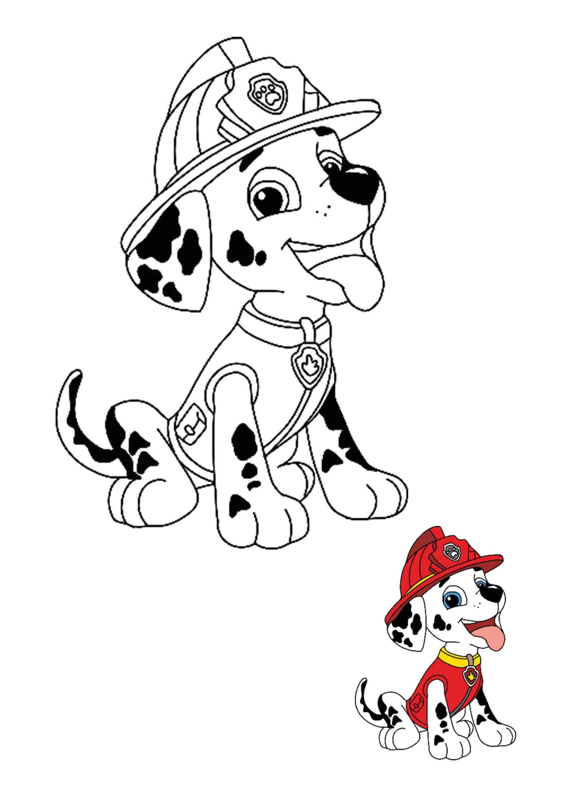 Marshall 2 Coloring Page
