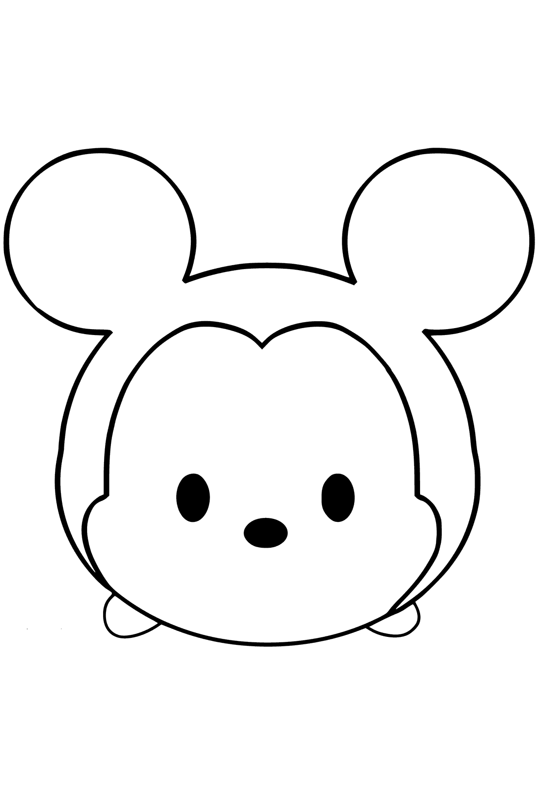 Mickey Mouse Emoji Face Tsum Tsum