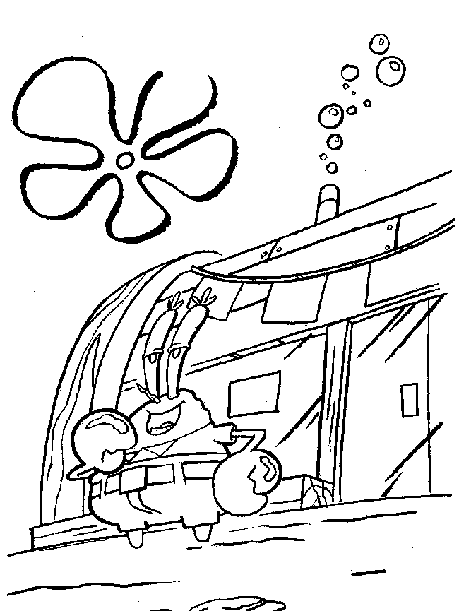 Mr Coloring Page