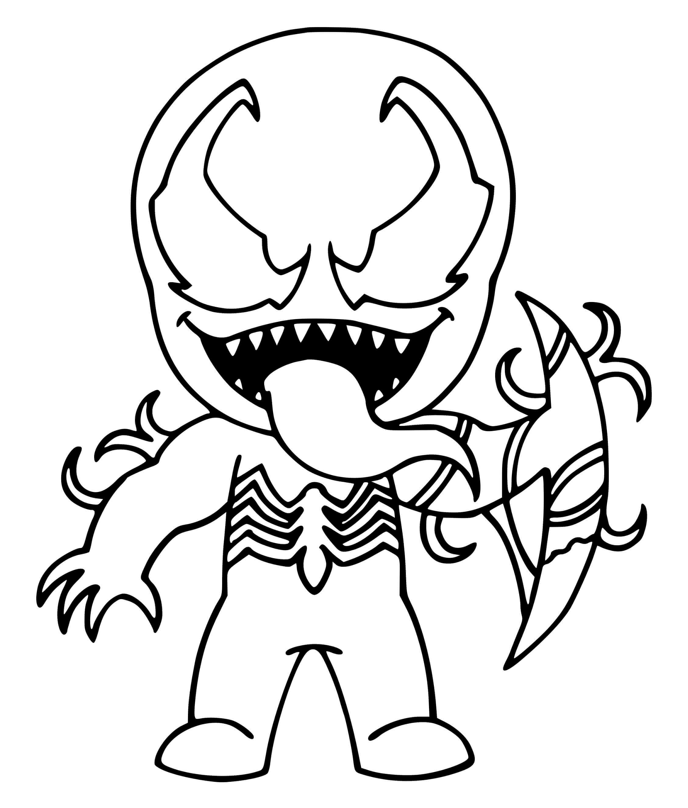 Mythic Venom Fortnite Coloring Pages   Coloring Cool