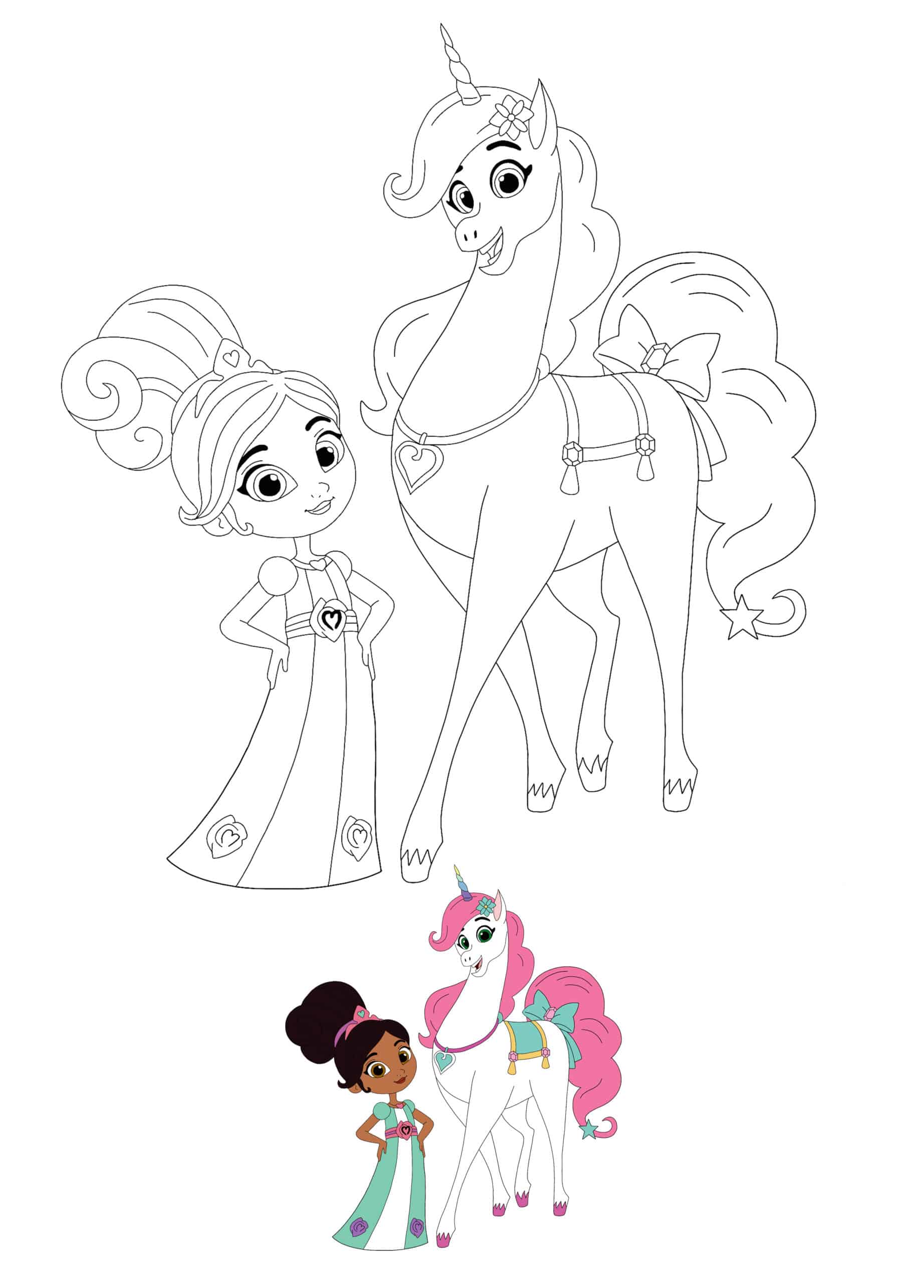 Nella The Princess Knight Coloring Pages   Coloring Cool