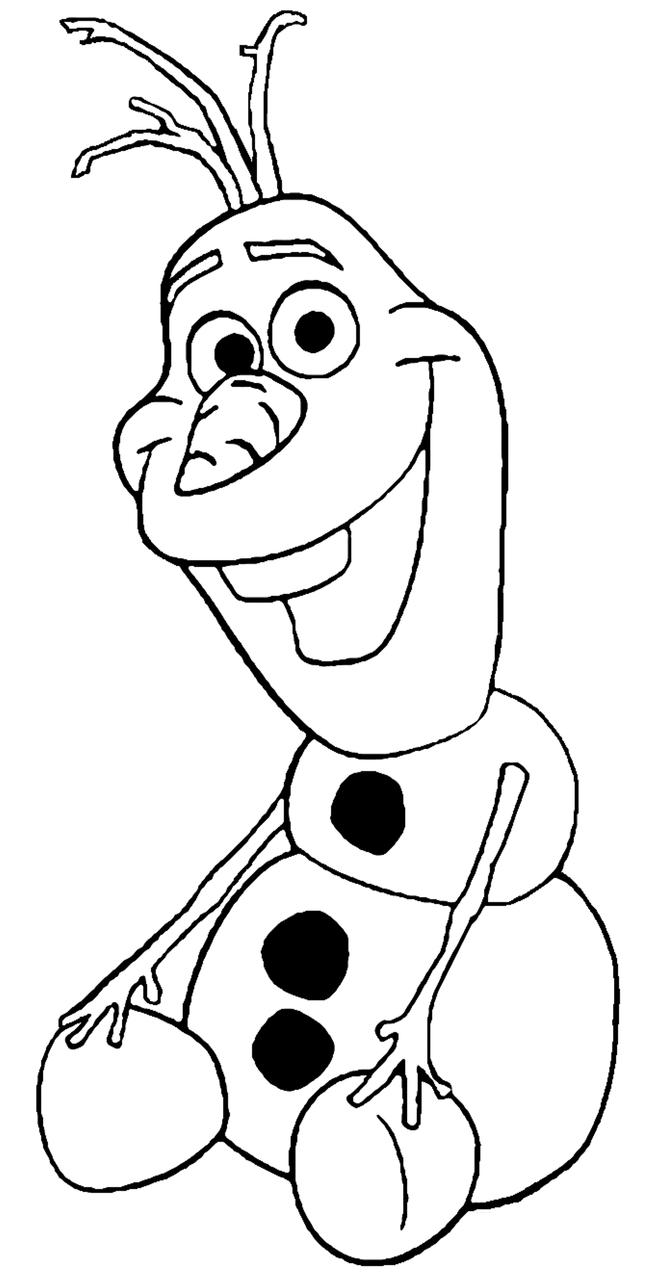 Olaf Friendliest Snowman In Arendelle