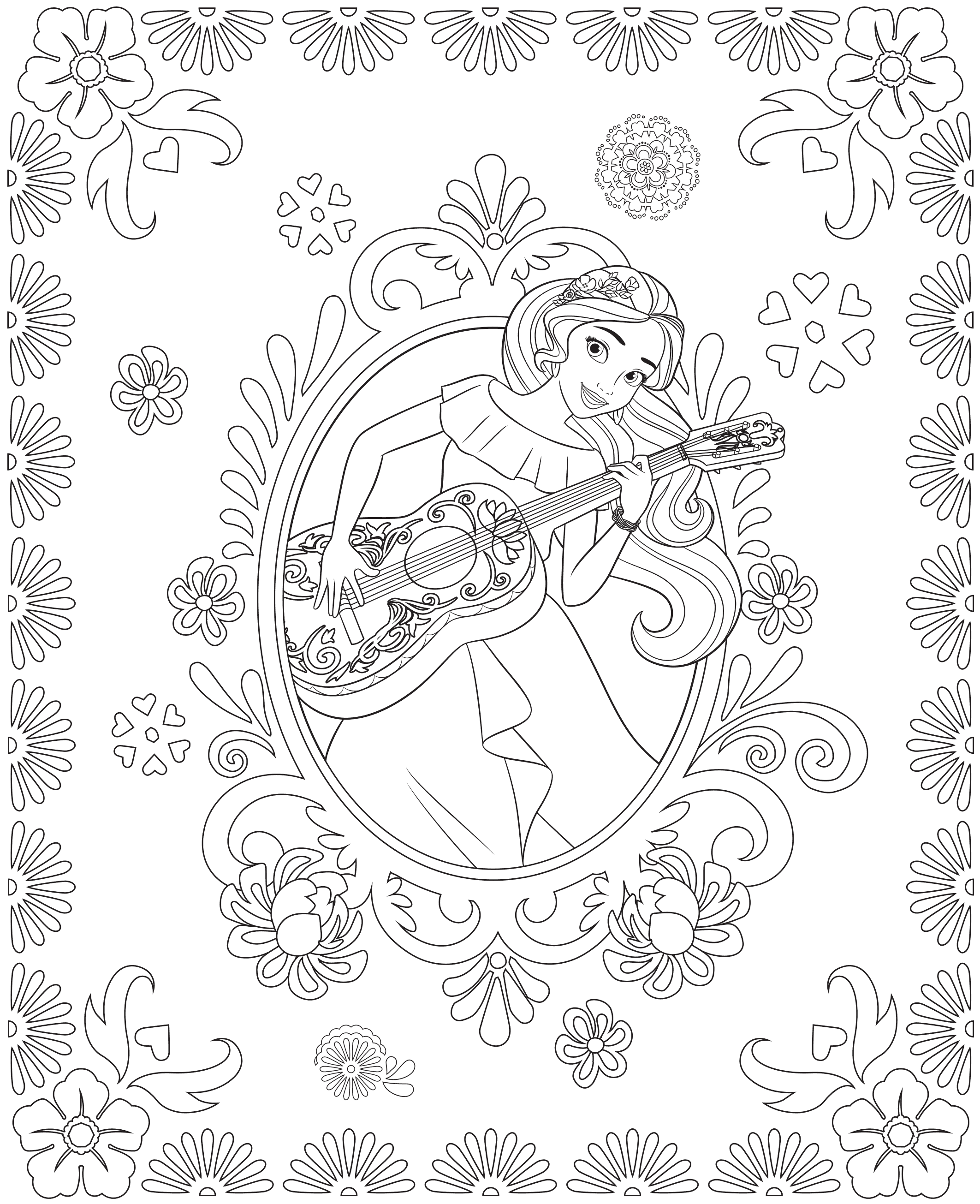 Princess Elena And Storytime Guitar Disney Princess Free