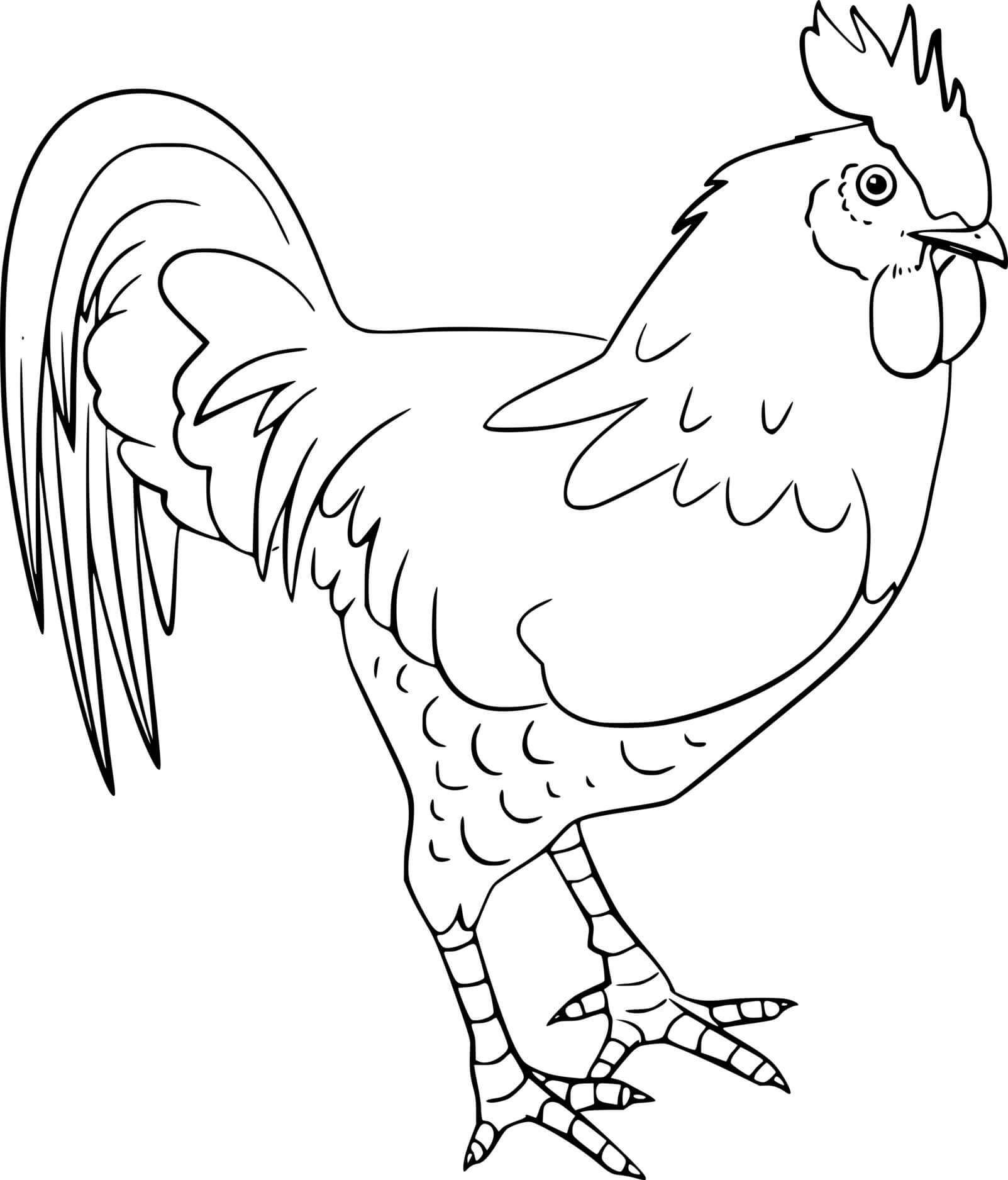 Realistic Rooster