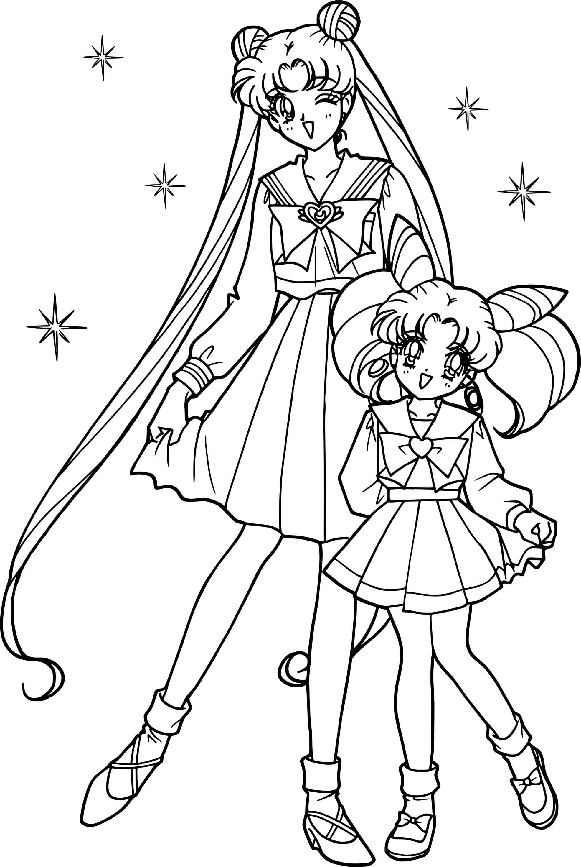 Sailor Moon Coloring Pages   Coloring Cool