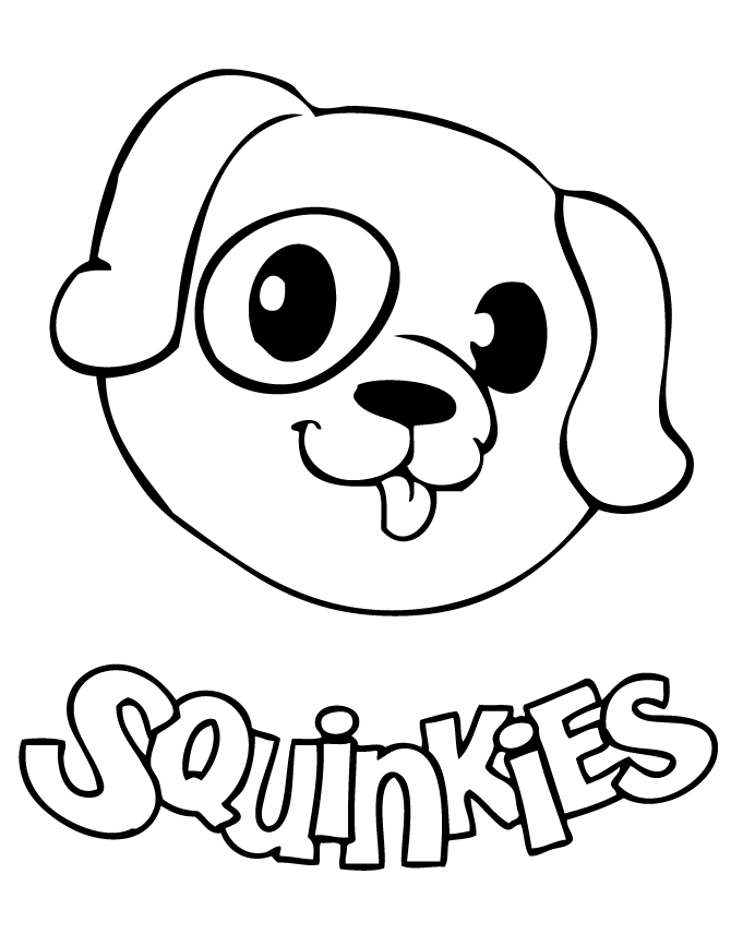 Squinkies Cute Dog