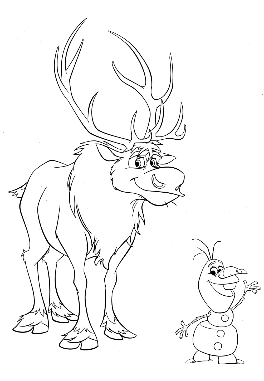Sven And Olaf Best Friend